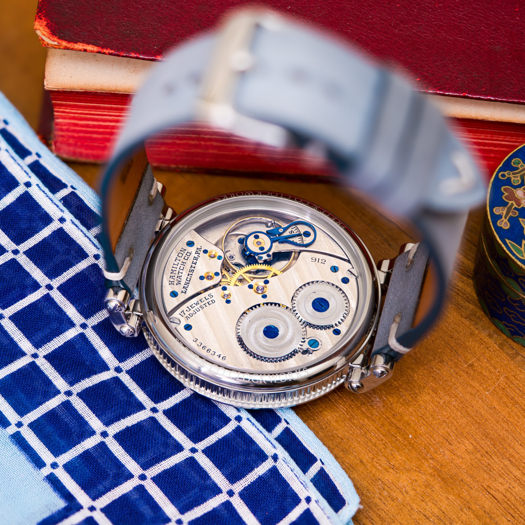 Hamilton pocket watch conversion