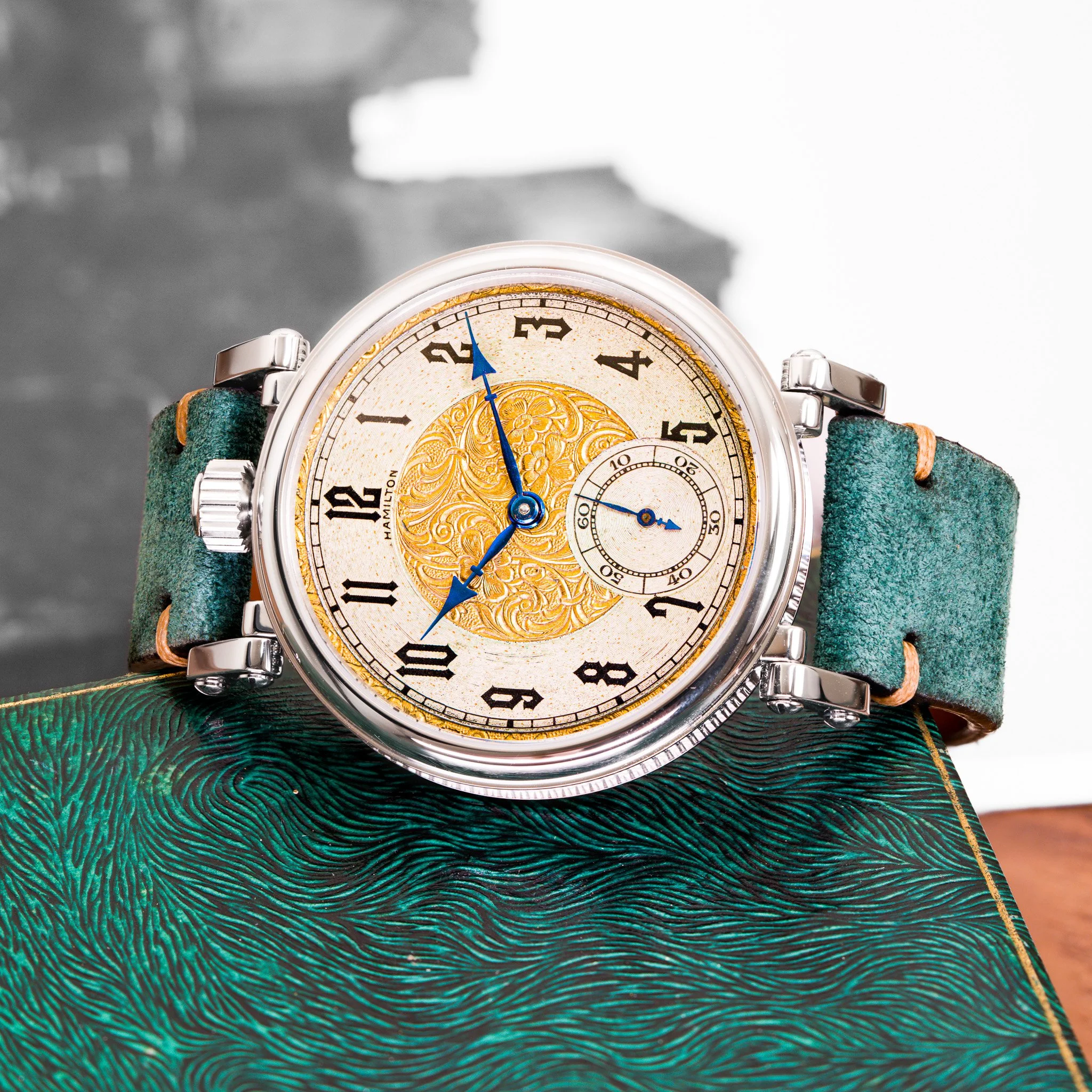 Hamilton pocket watch conversion