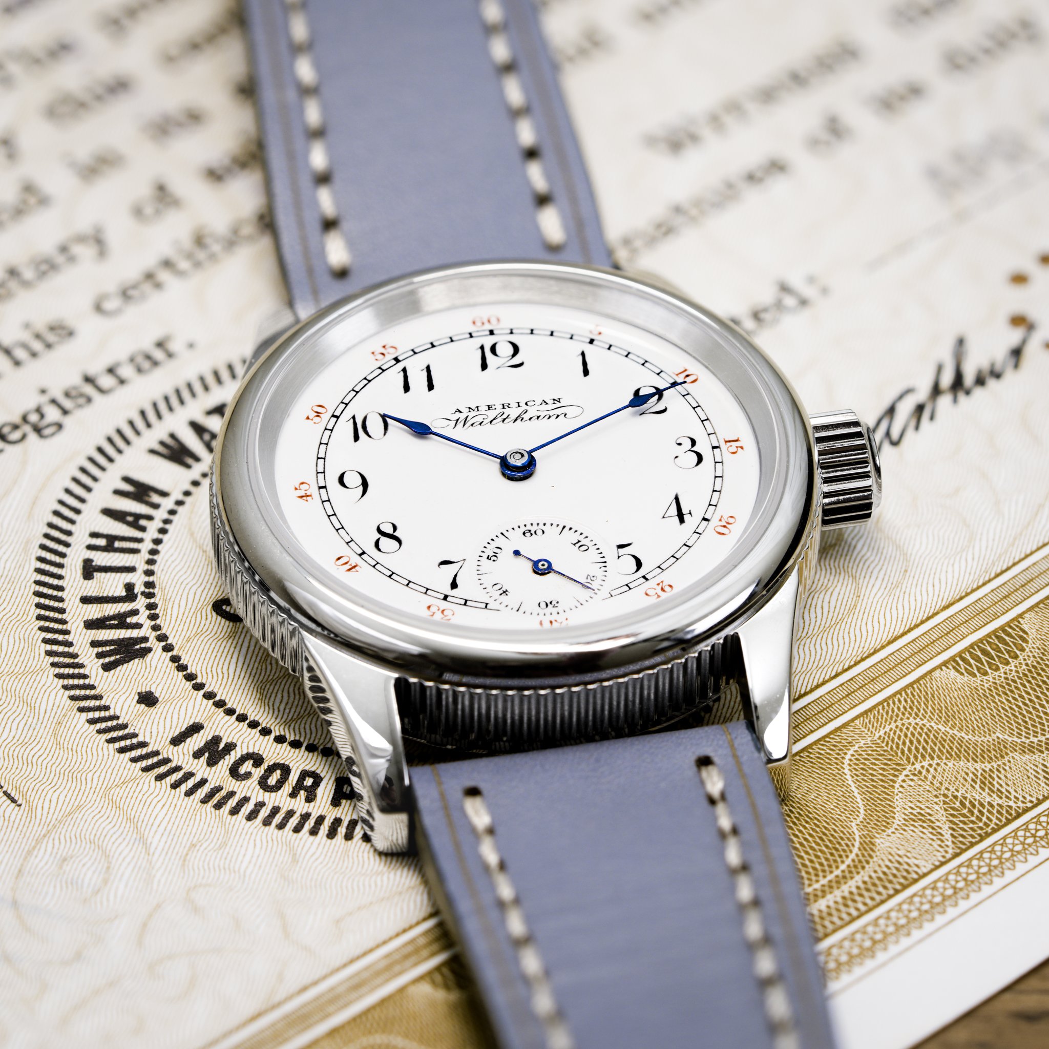Waltham pocket watch conversion