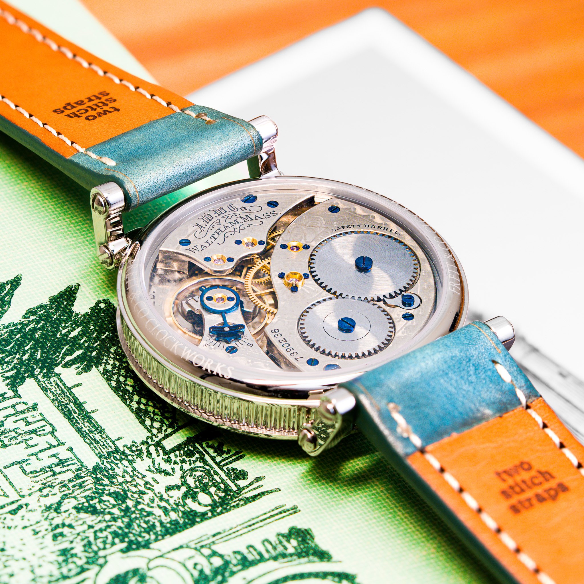 Waltham pocket watch conversion — Frett & Co Clockworks