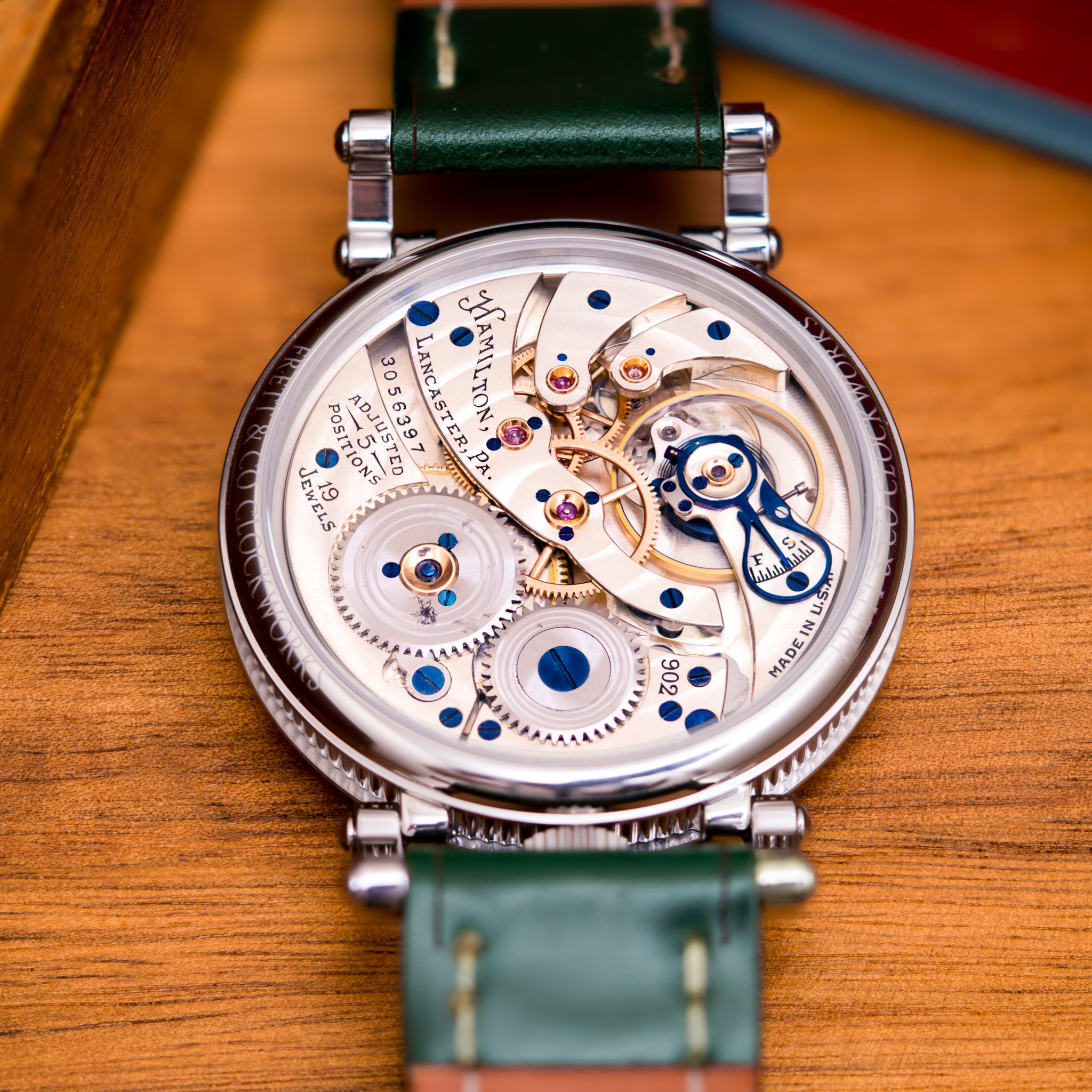Hamilton pocket watch conversion