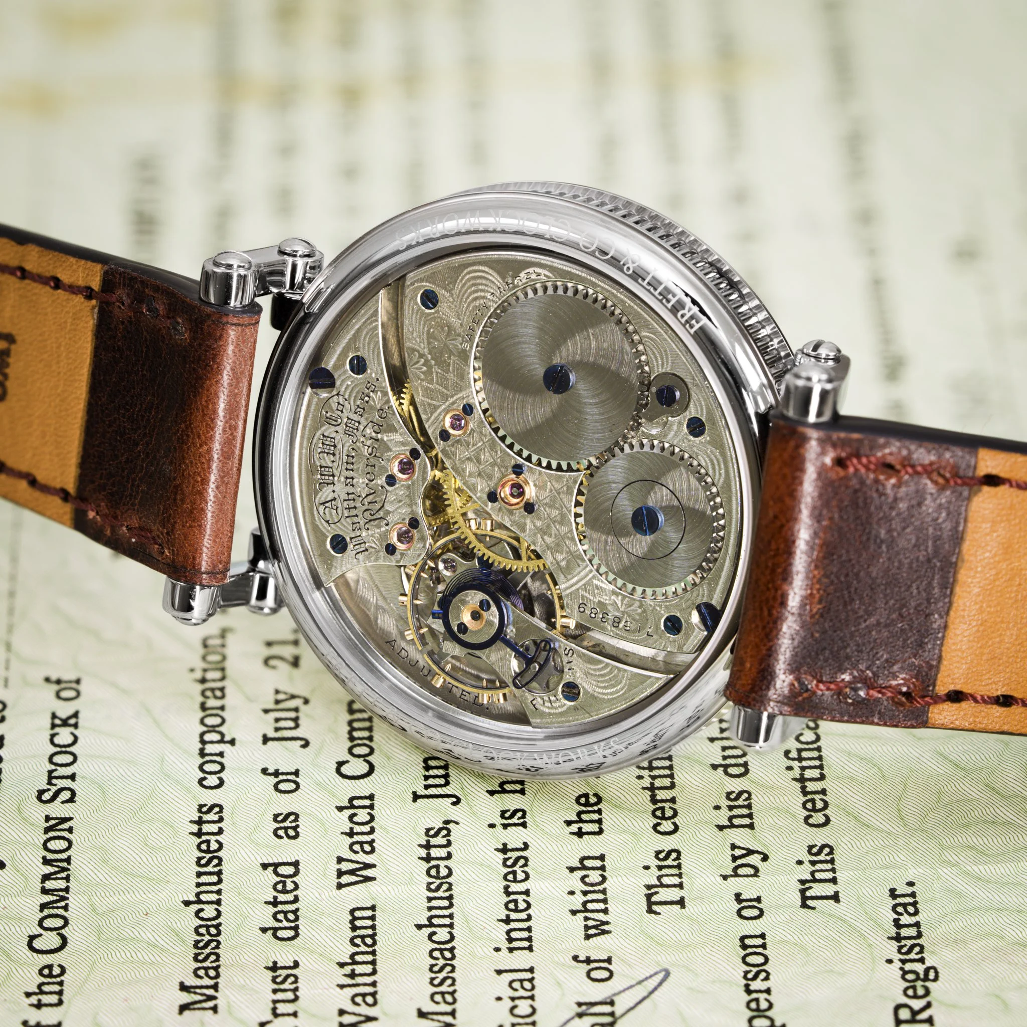 Waltham pocket watch conversion