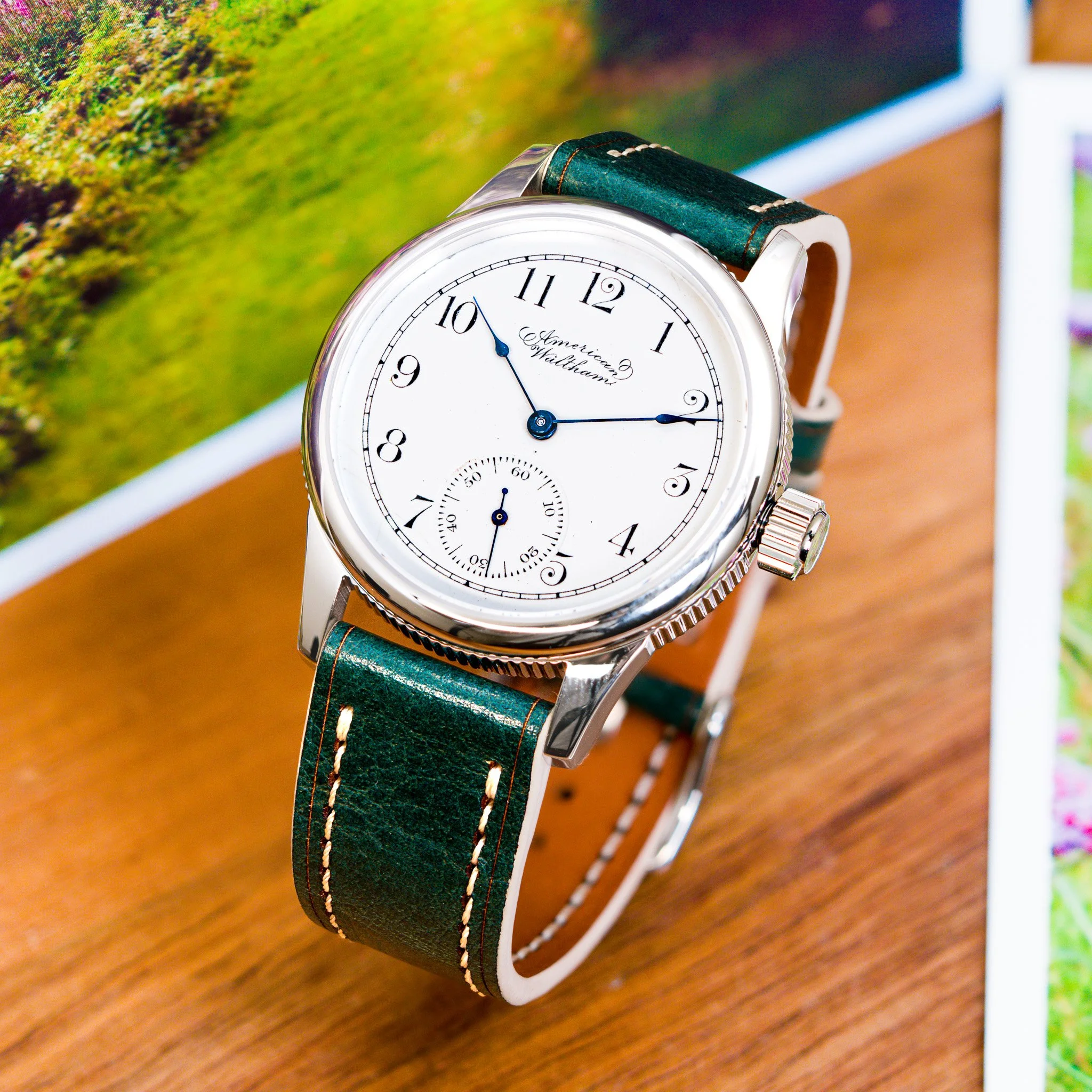 Waltham pocket watch conversion