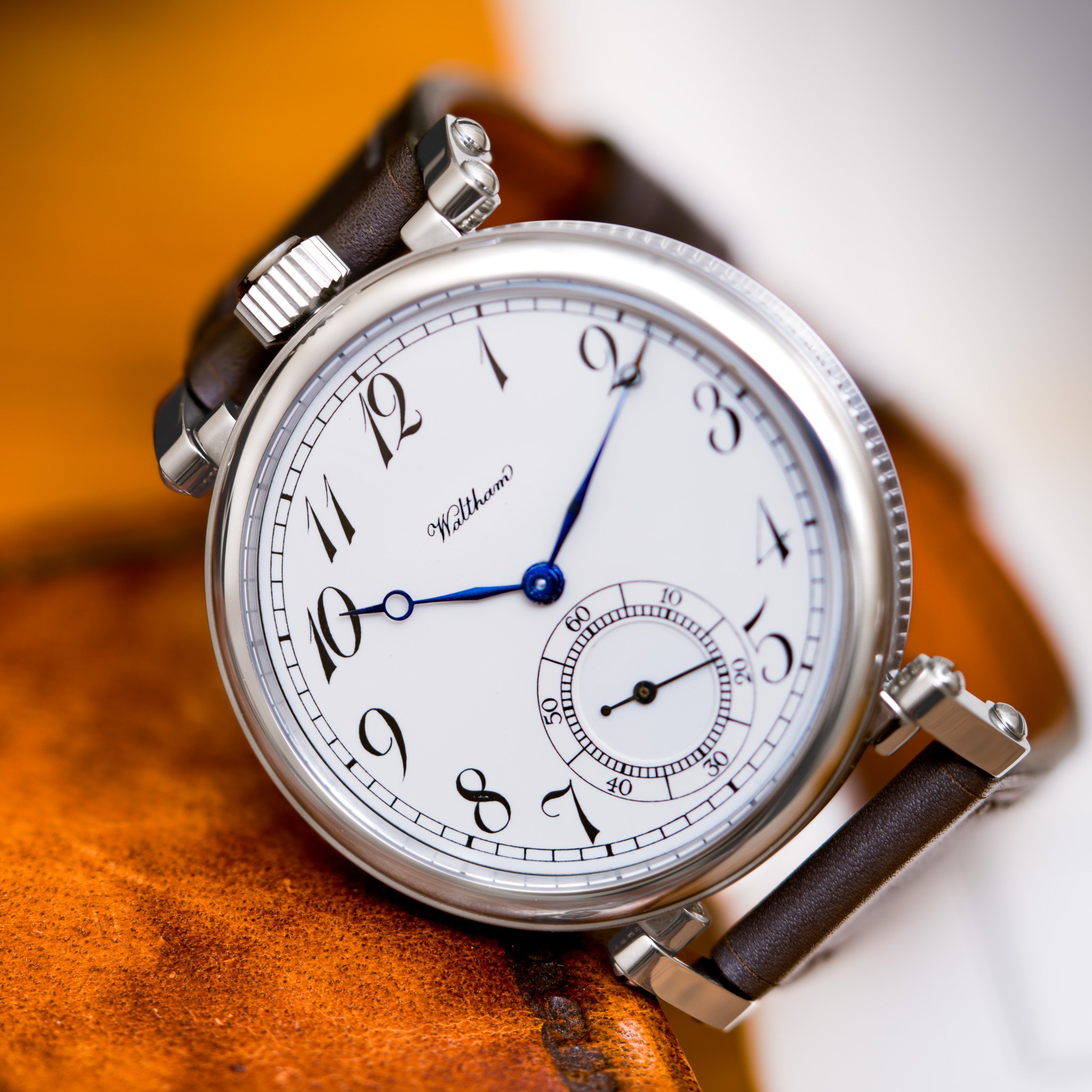 Waltham pocket watch conversion