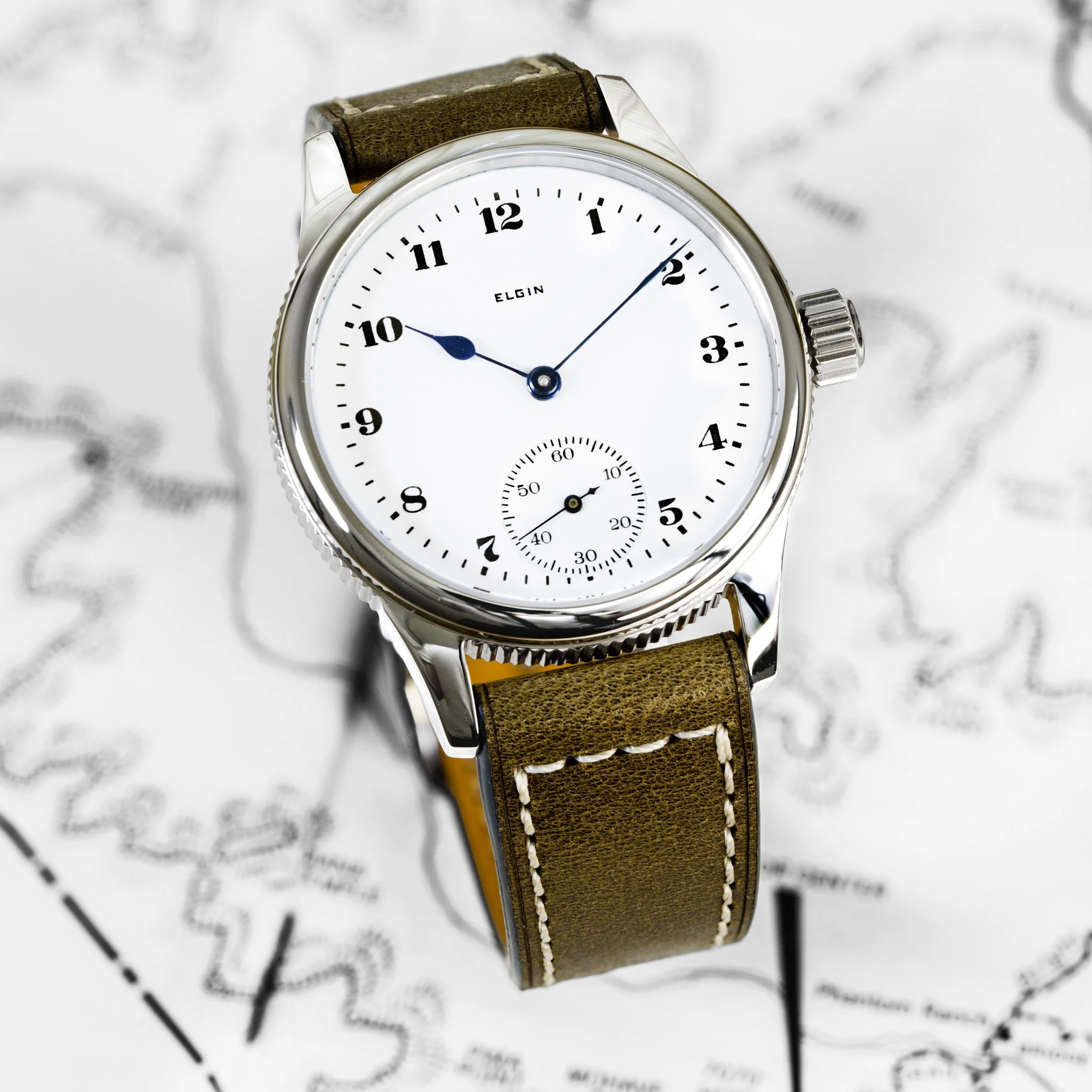 Elgin pocket watch conversion
