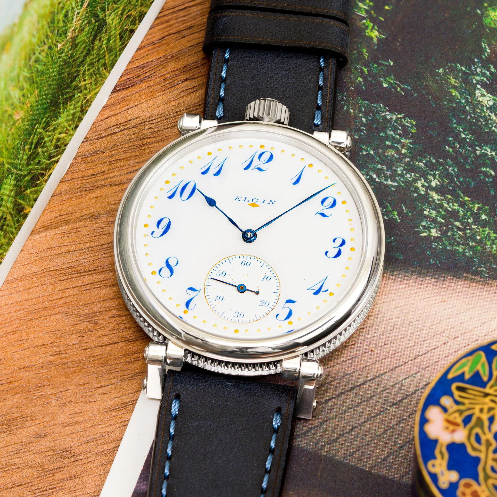 Elgin pocket watch conversion