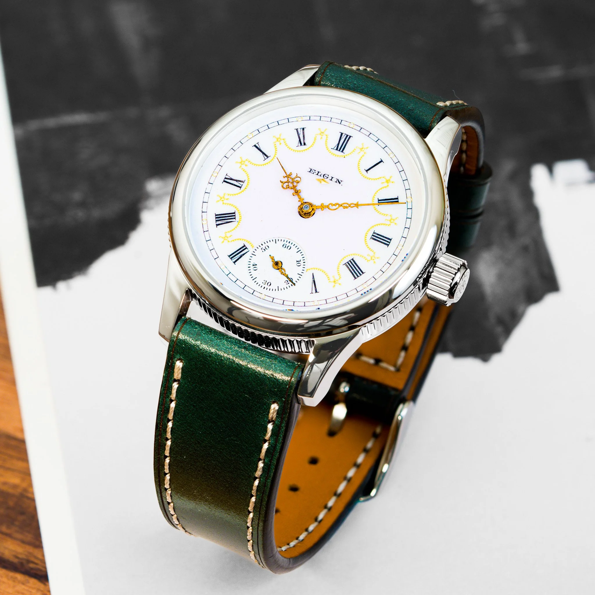 Elgin pocket watch conversion