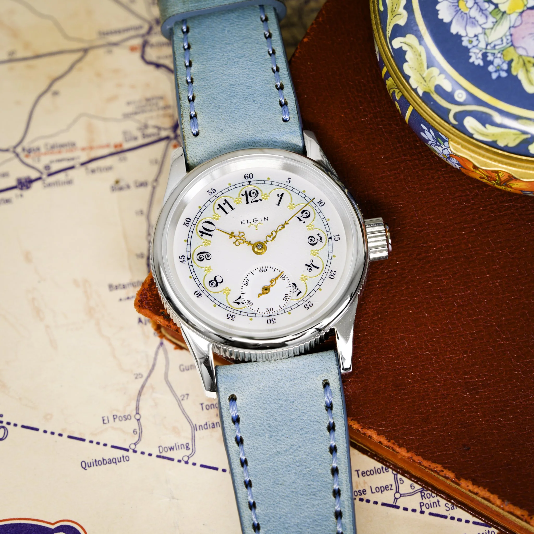 Elgin pocket watch conversion