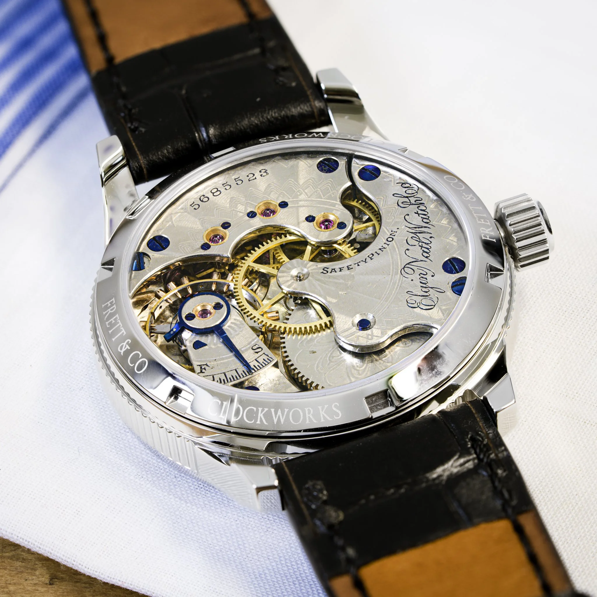 Elgin pocket watch conversion