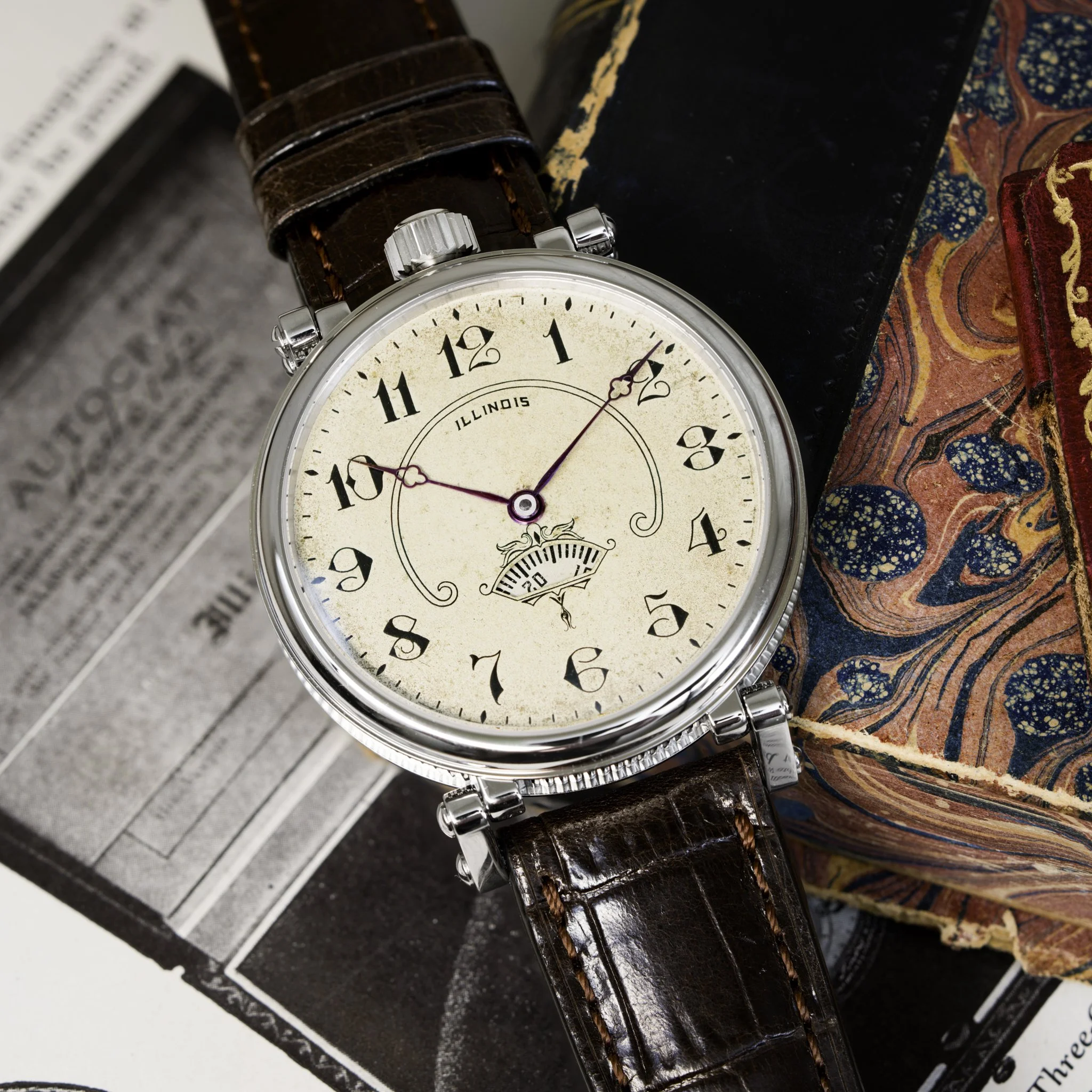 Illinois pocket watch conversion