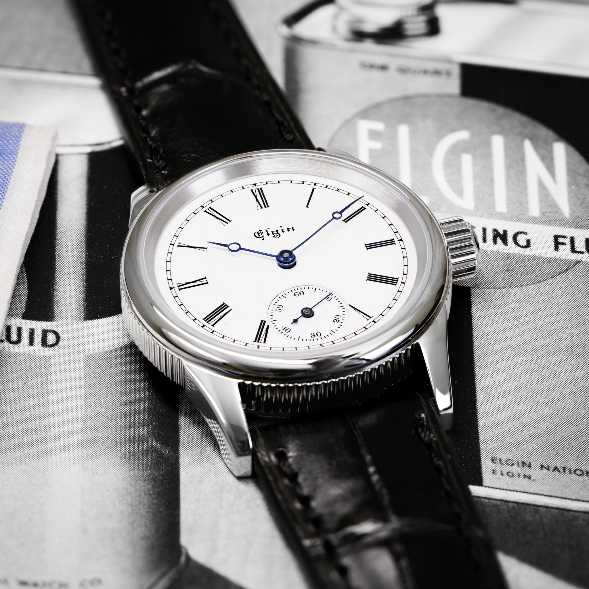 Elgin pocket watch conversion