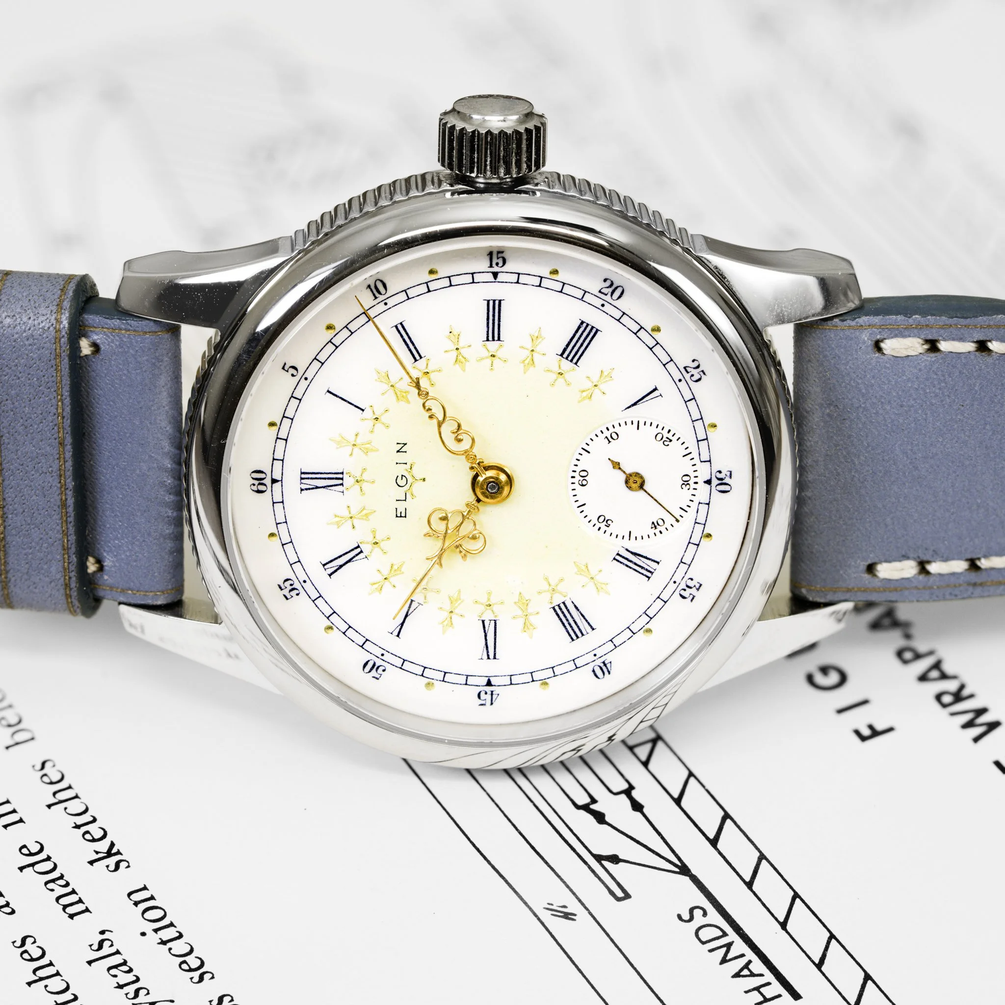 Elgin pocket watch conversion