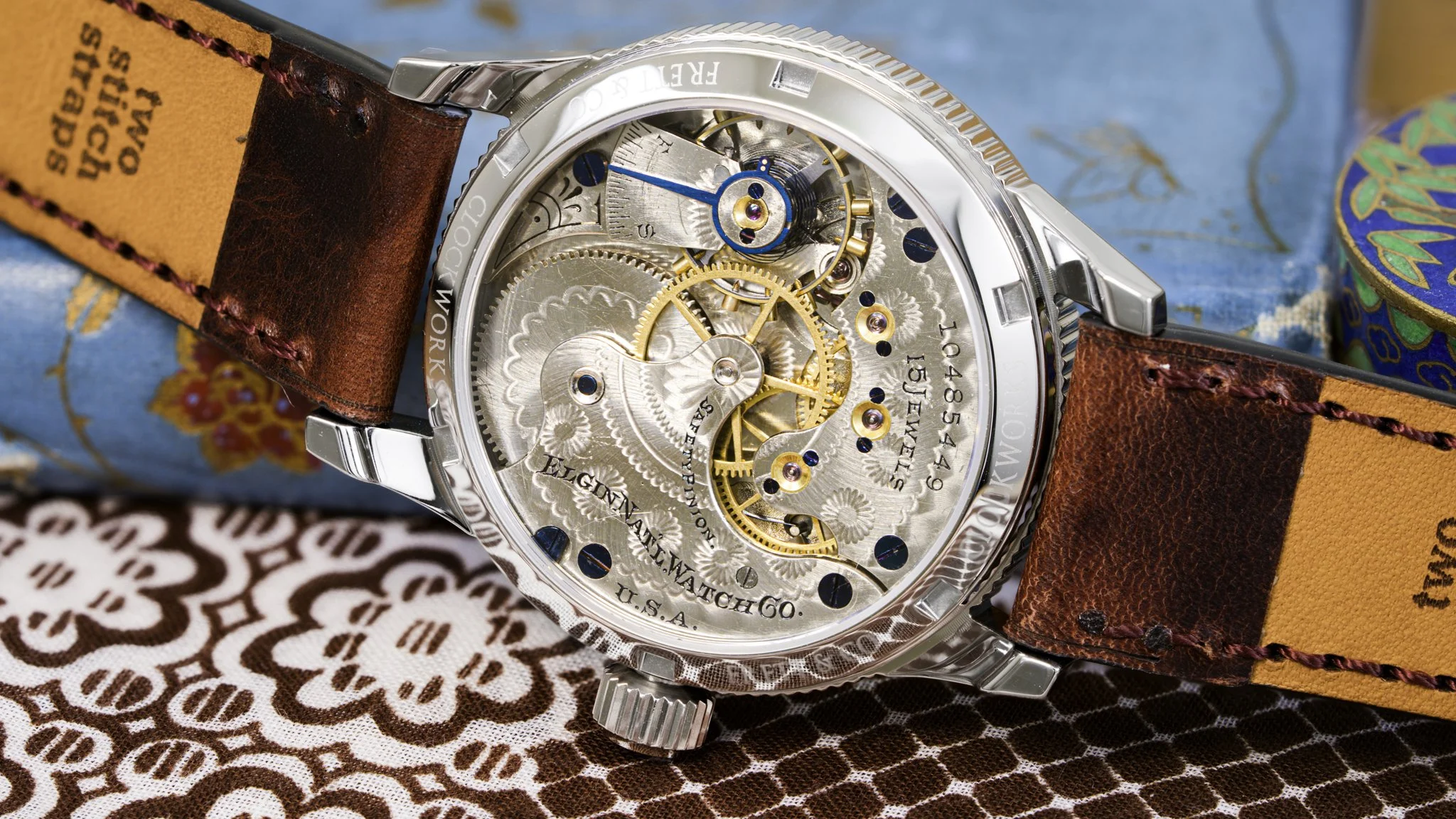 Elgin pocket watch conversion