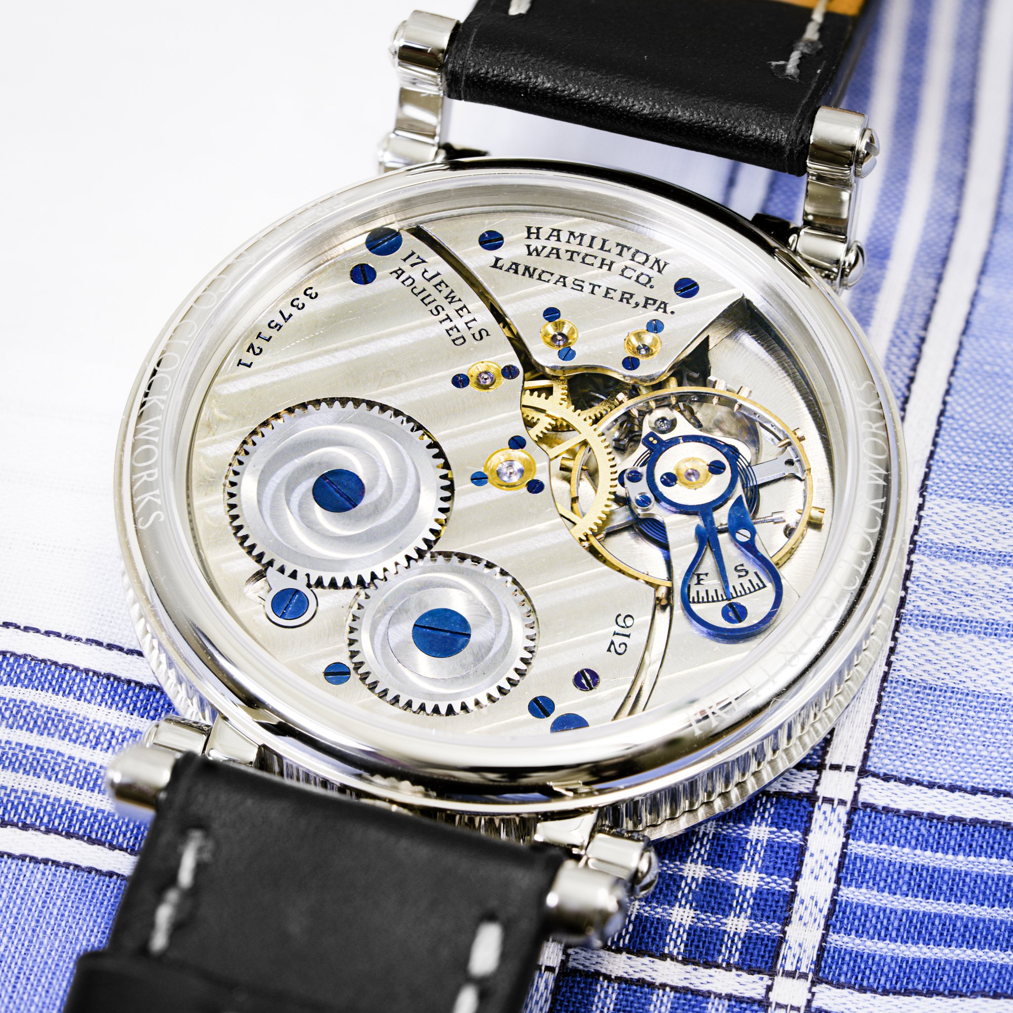 Hamilton pocket watch conversion