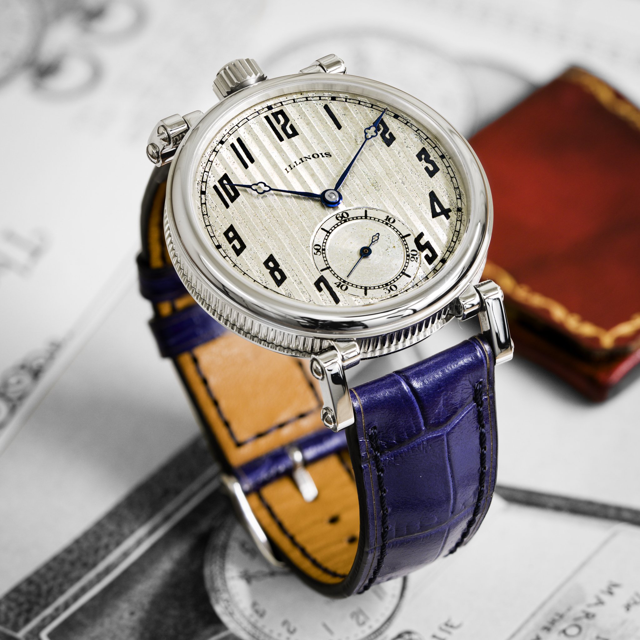 Illinois pocket watch conversion