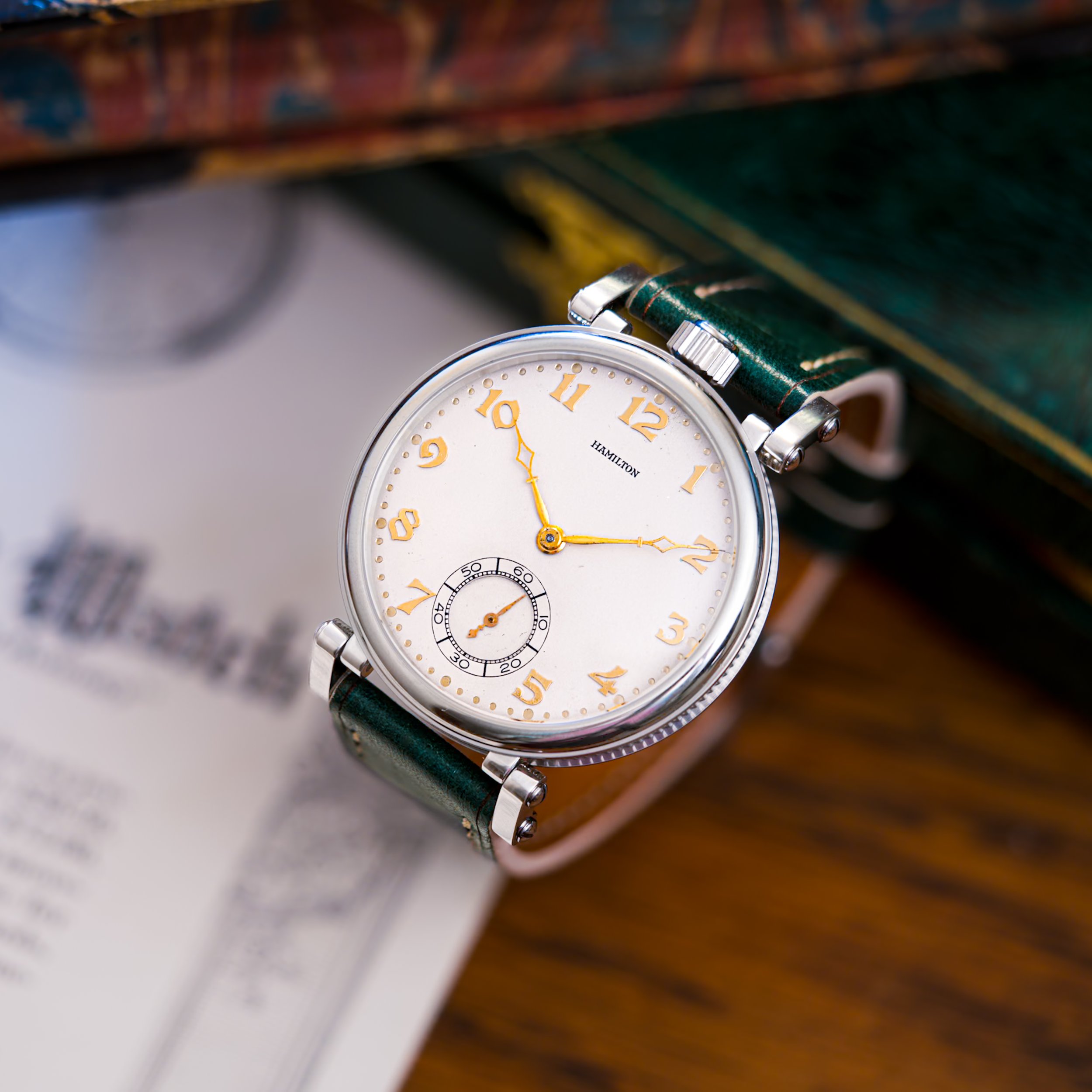 Hamilton pocket watch conversion