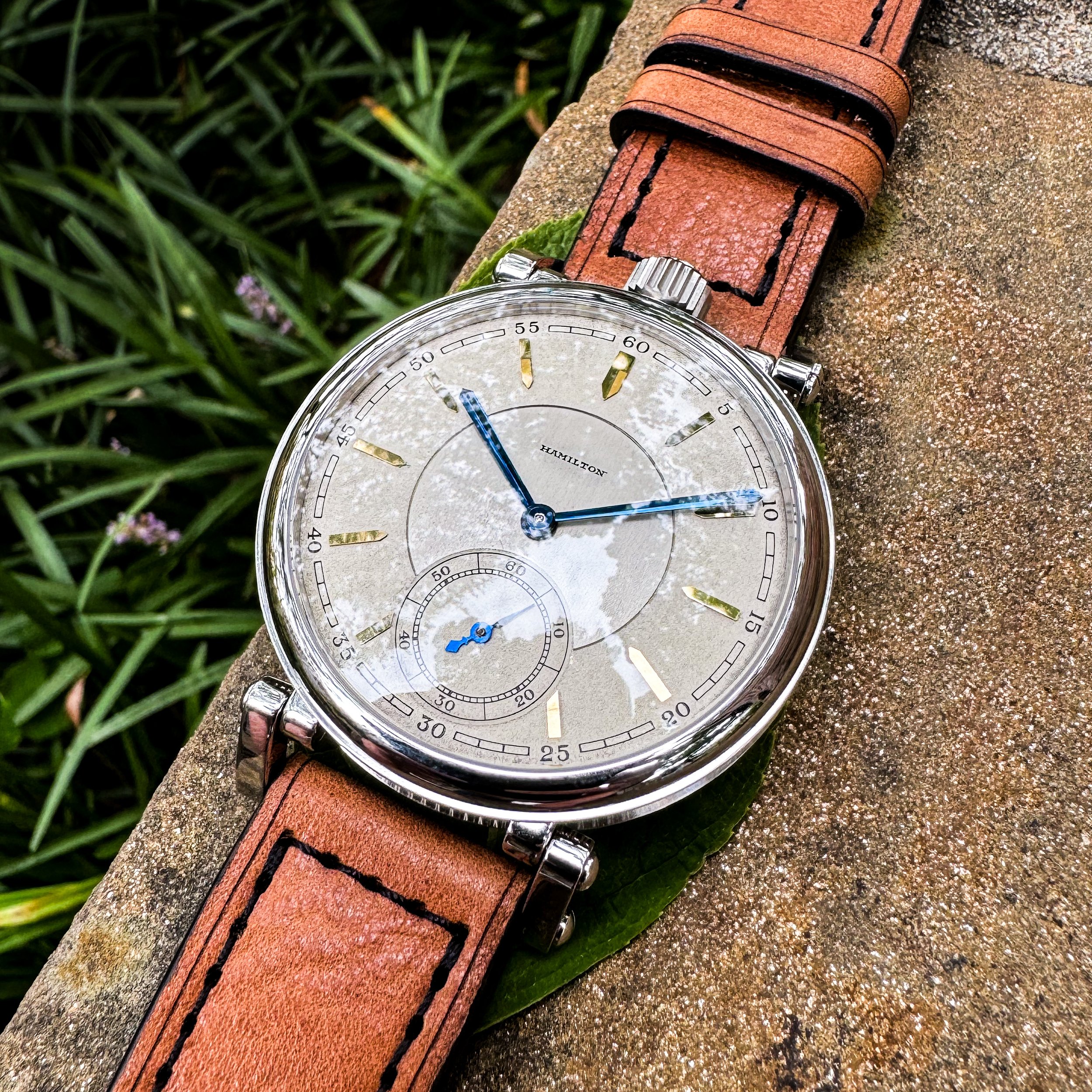 Hamilton pocket watch conversion