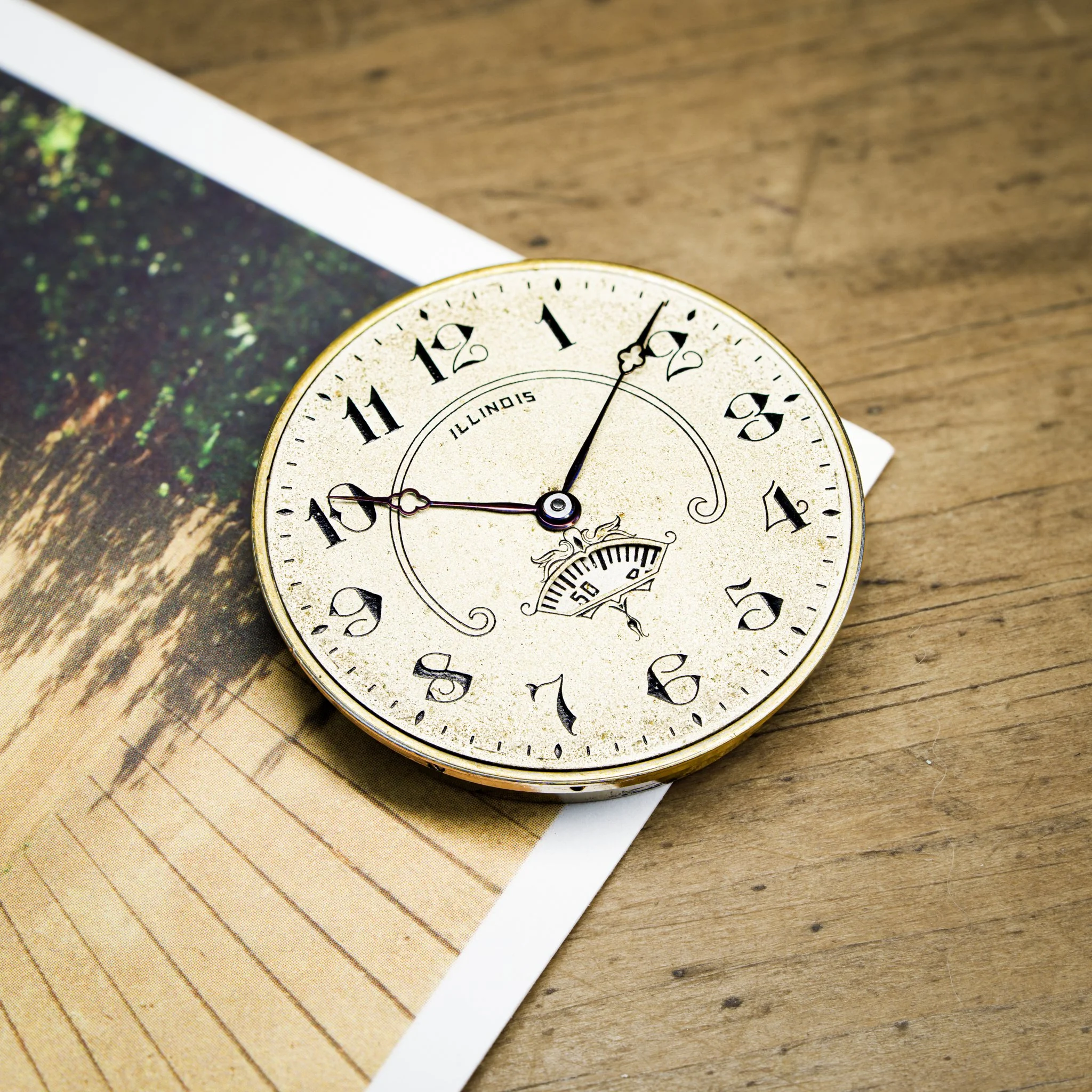 Illinois pocket watch conversion