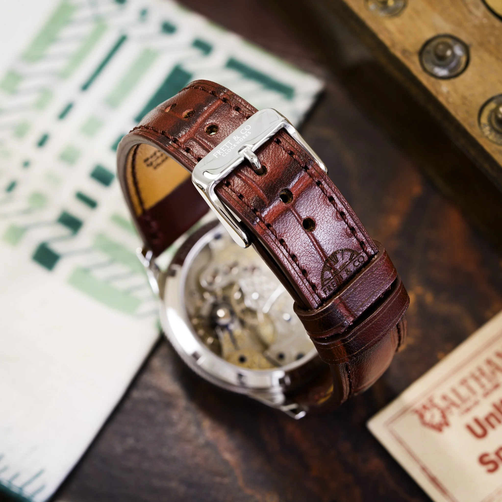 Waltham pocket watch conversion