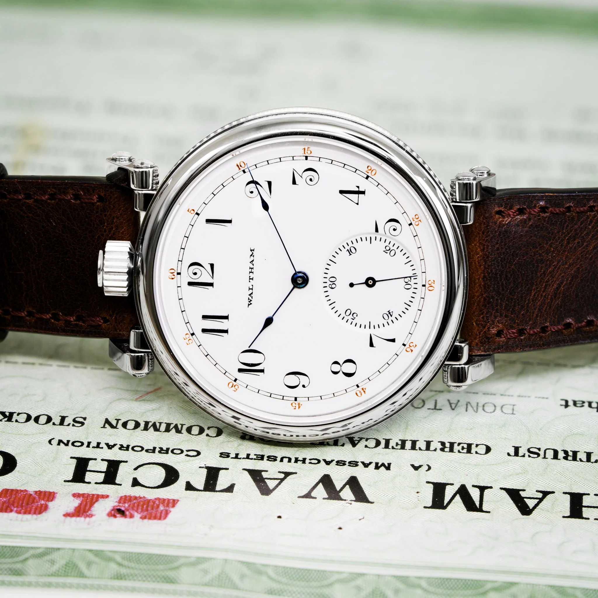 Waltham pocket watch conversion