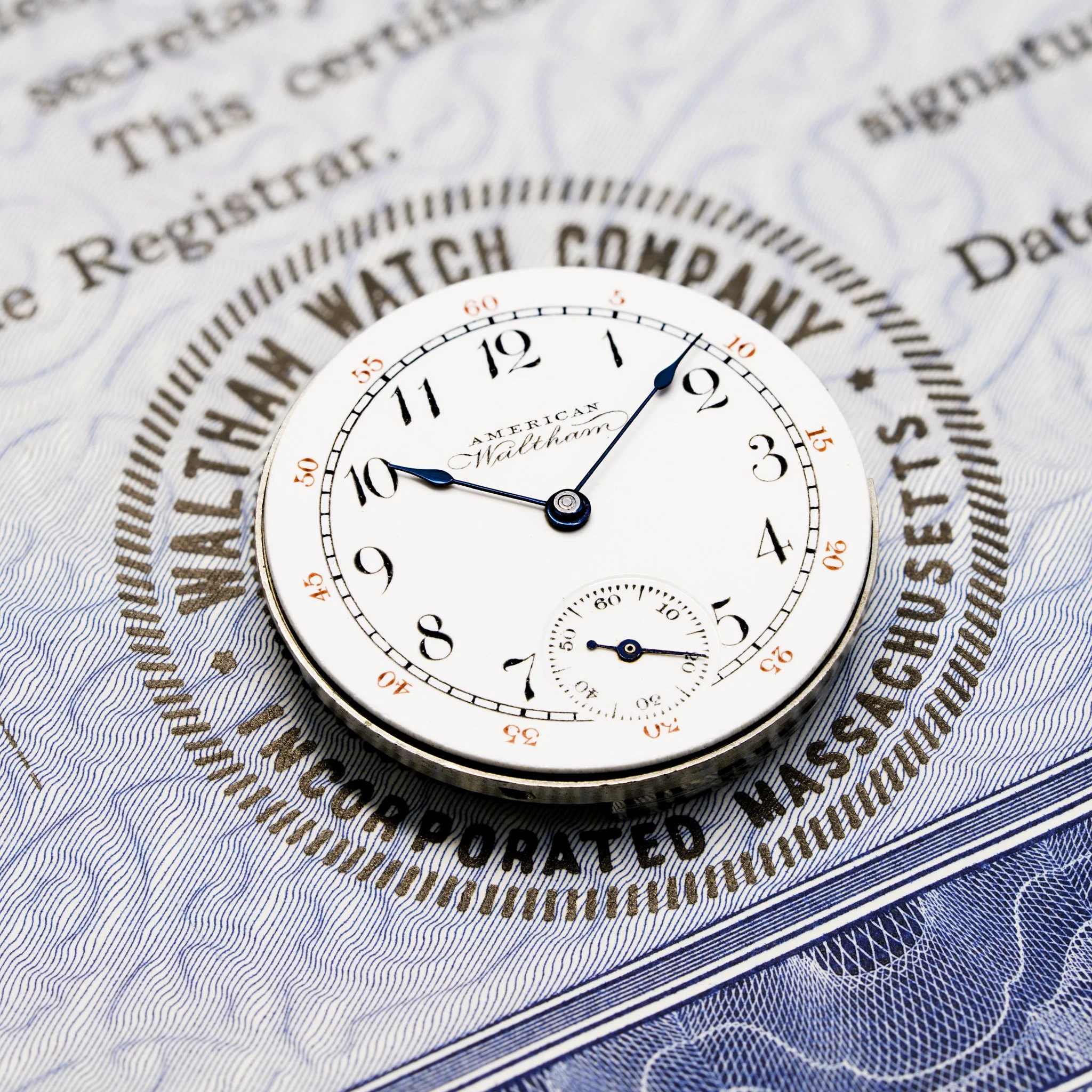 Waltham pocket watch conversion