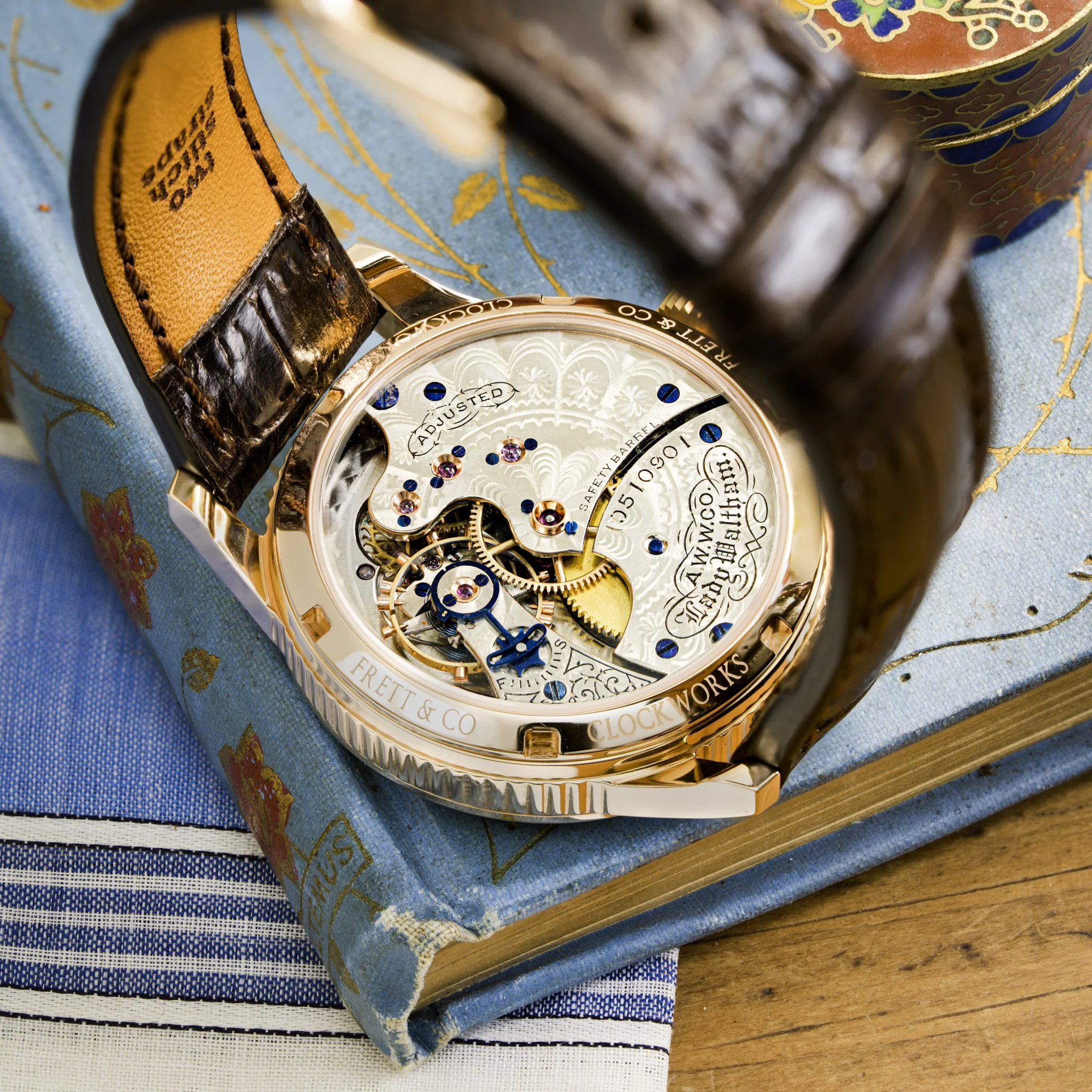 Waltham pocket watch conversion