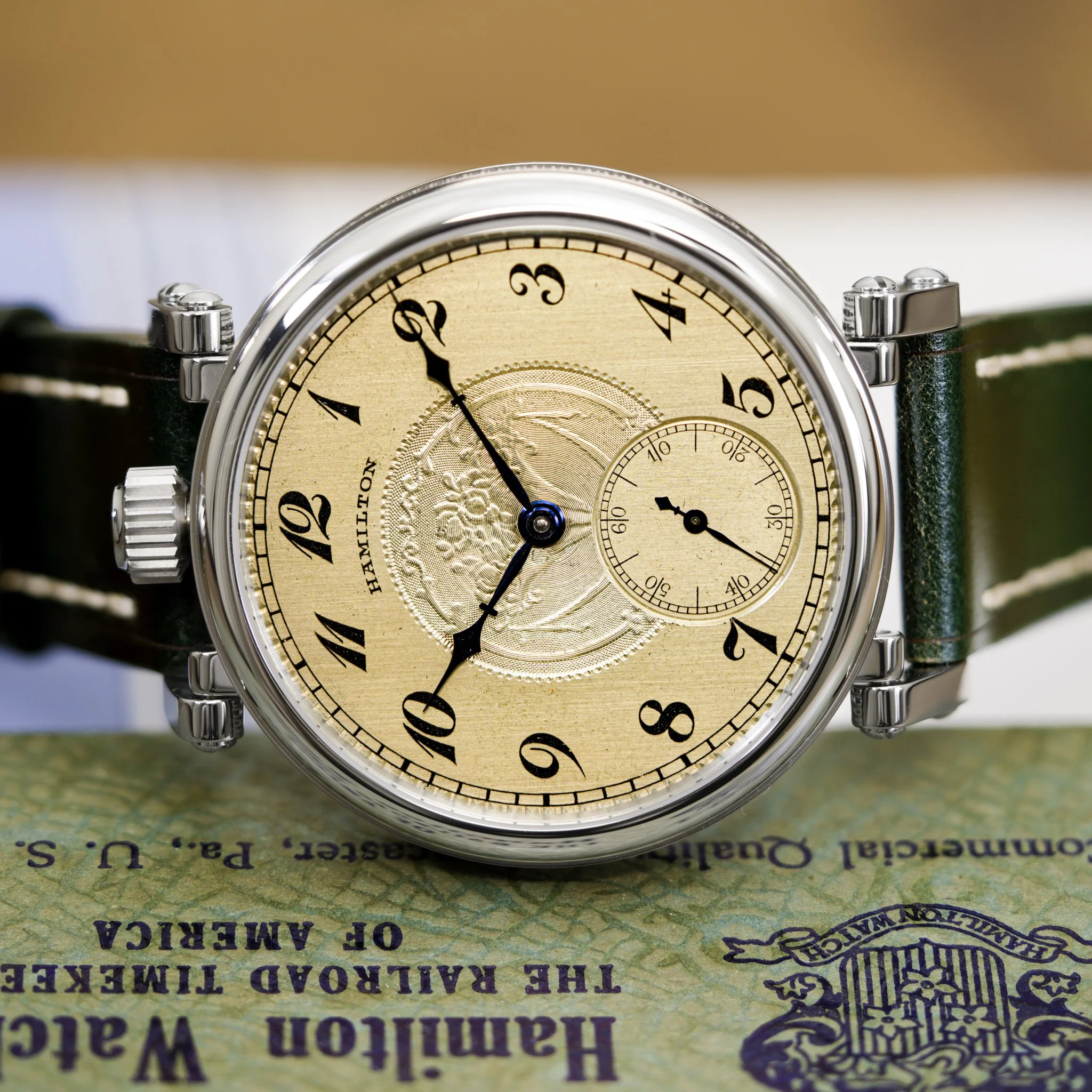 Hamilton pocket watch conversion