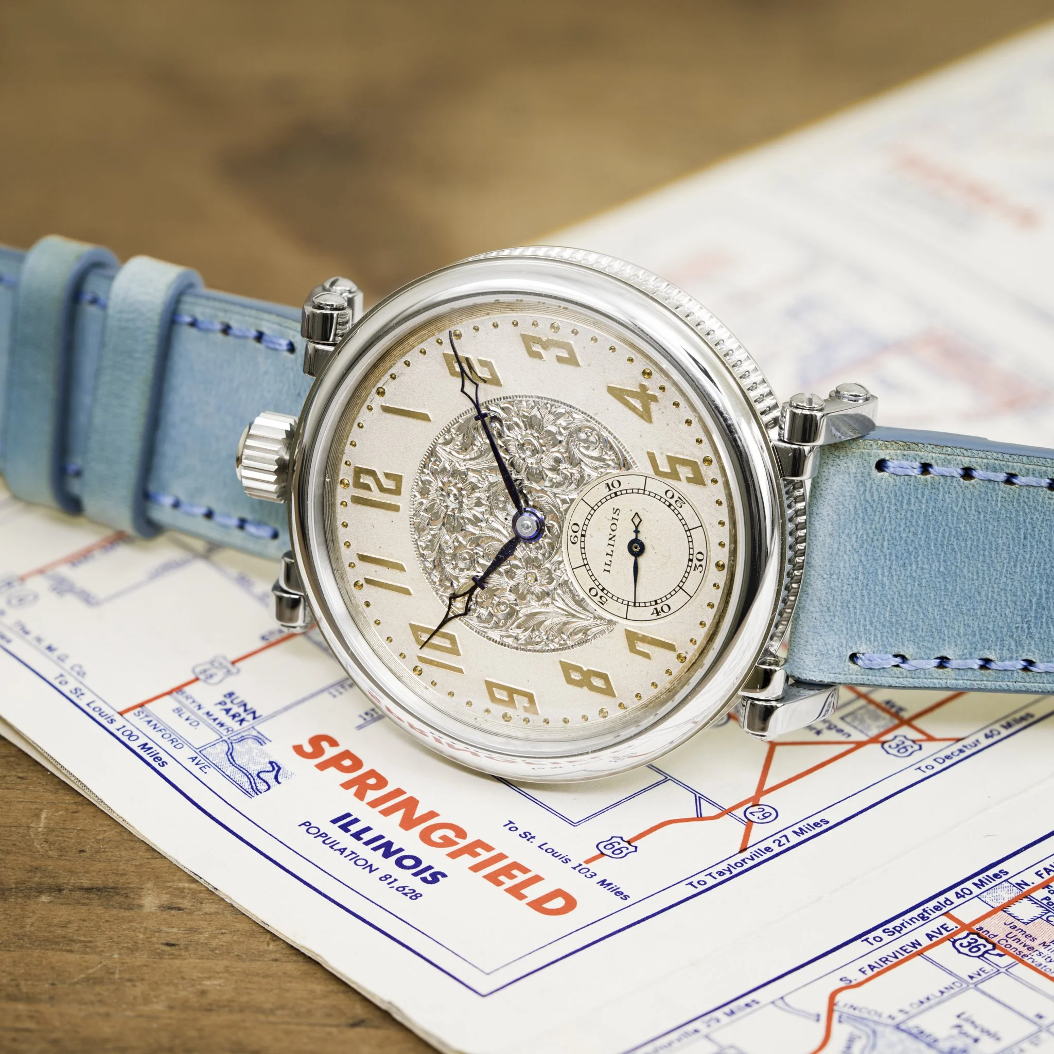 Illinois pocket watch conversion