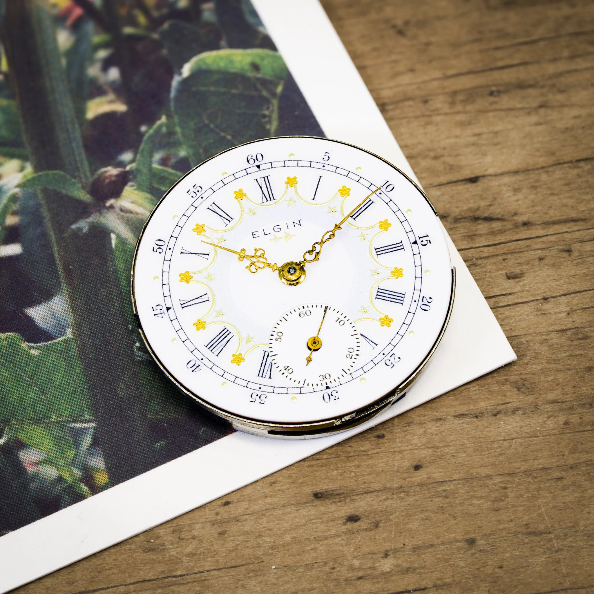Elgin pocket watch conversion