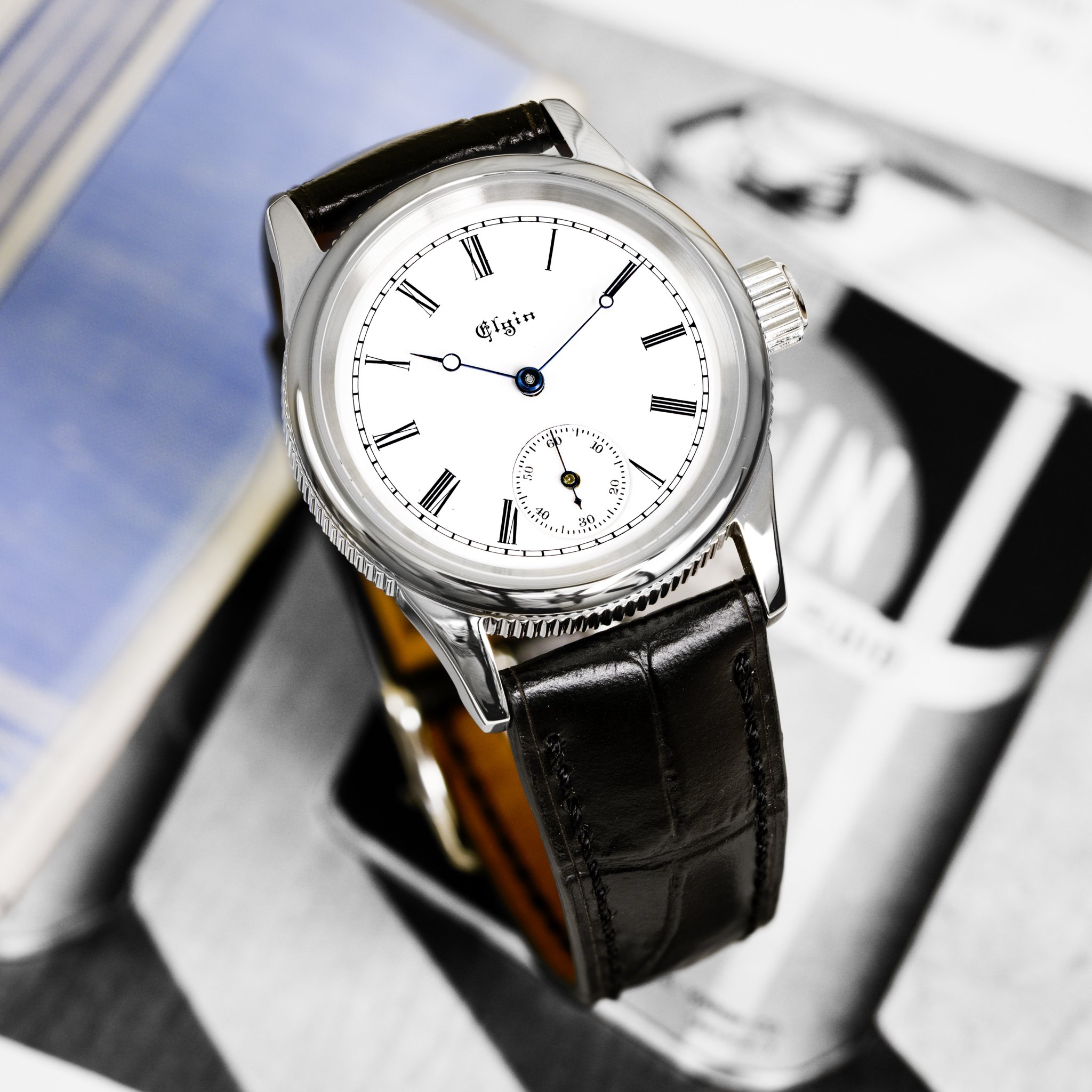 Elgin pocket watch conversion