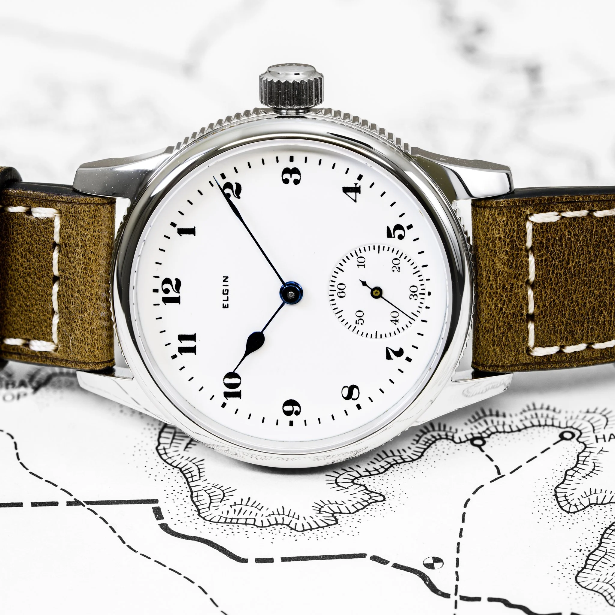 Elgin pocket watch conversion