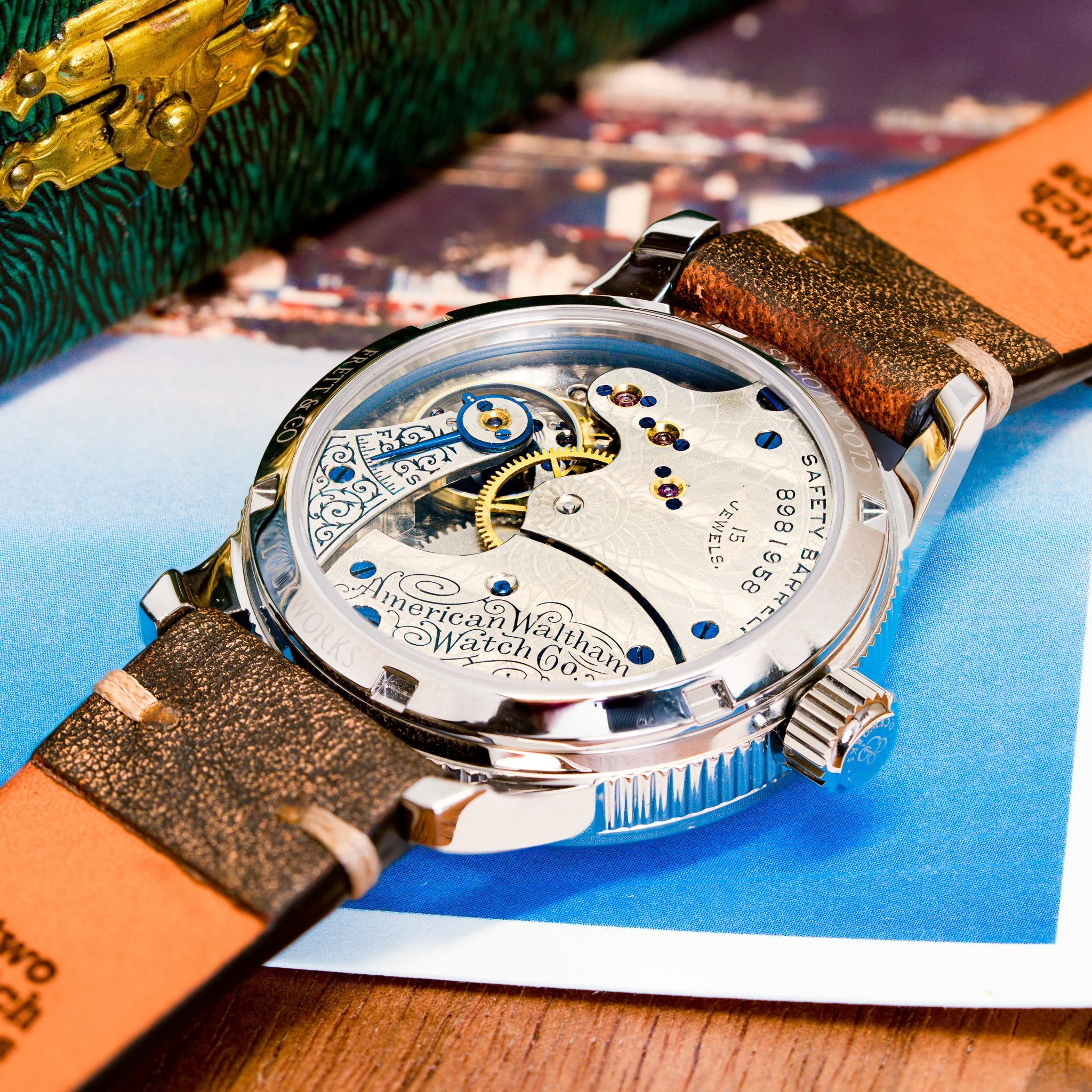 Waltham pocket watch conversion