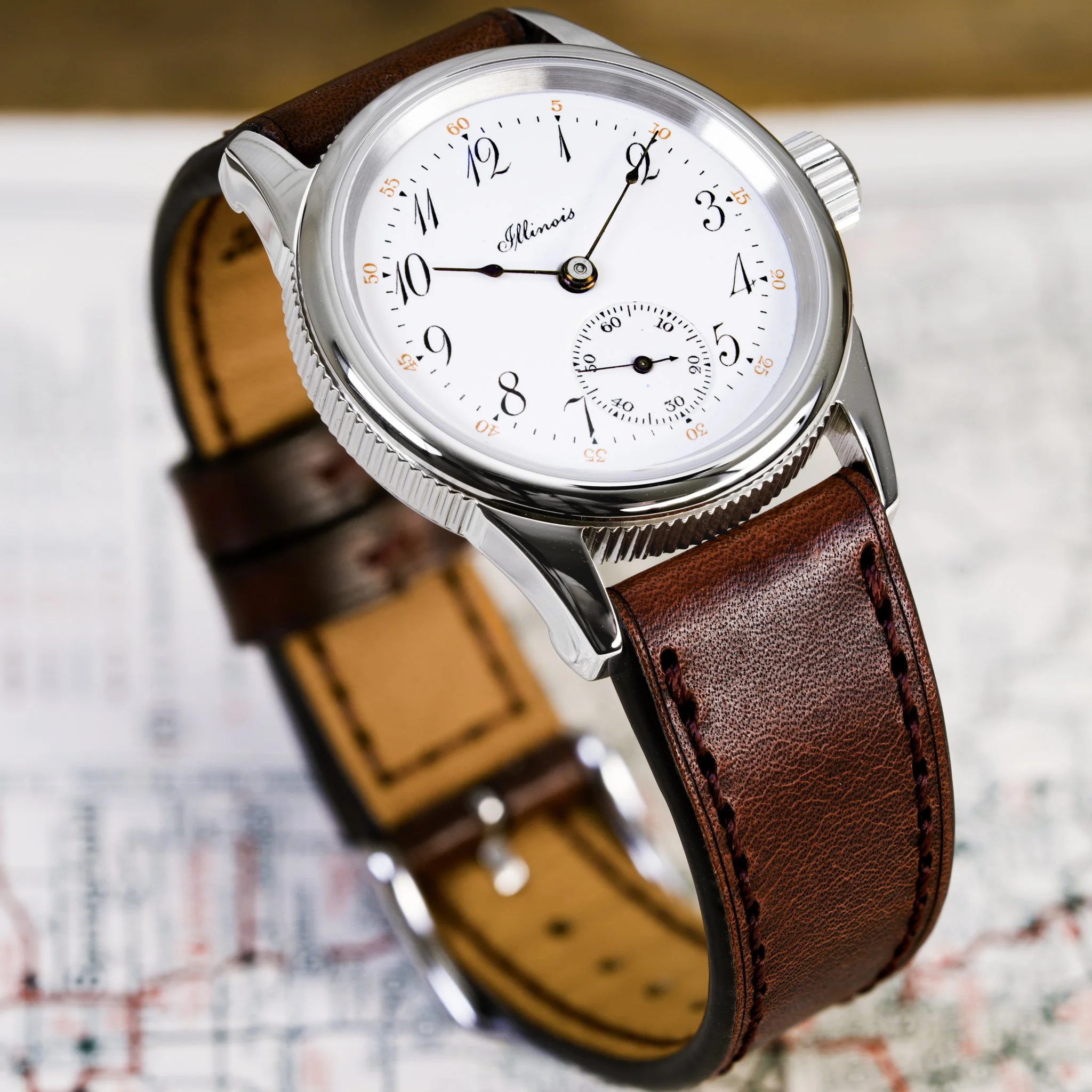 Illinois pocket watch conversion