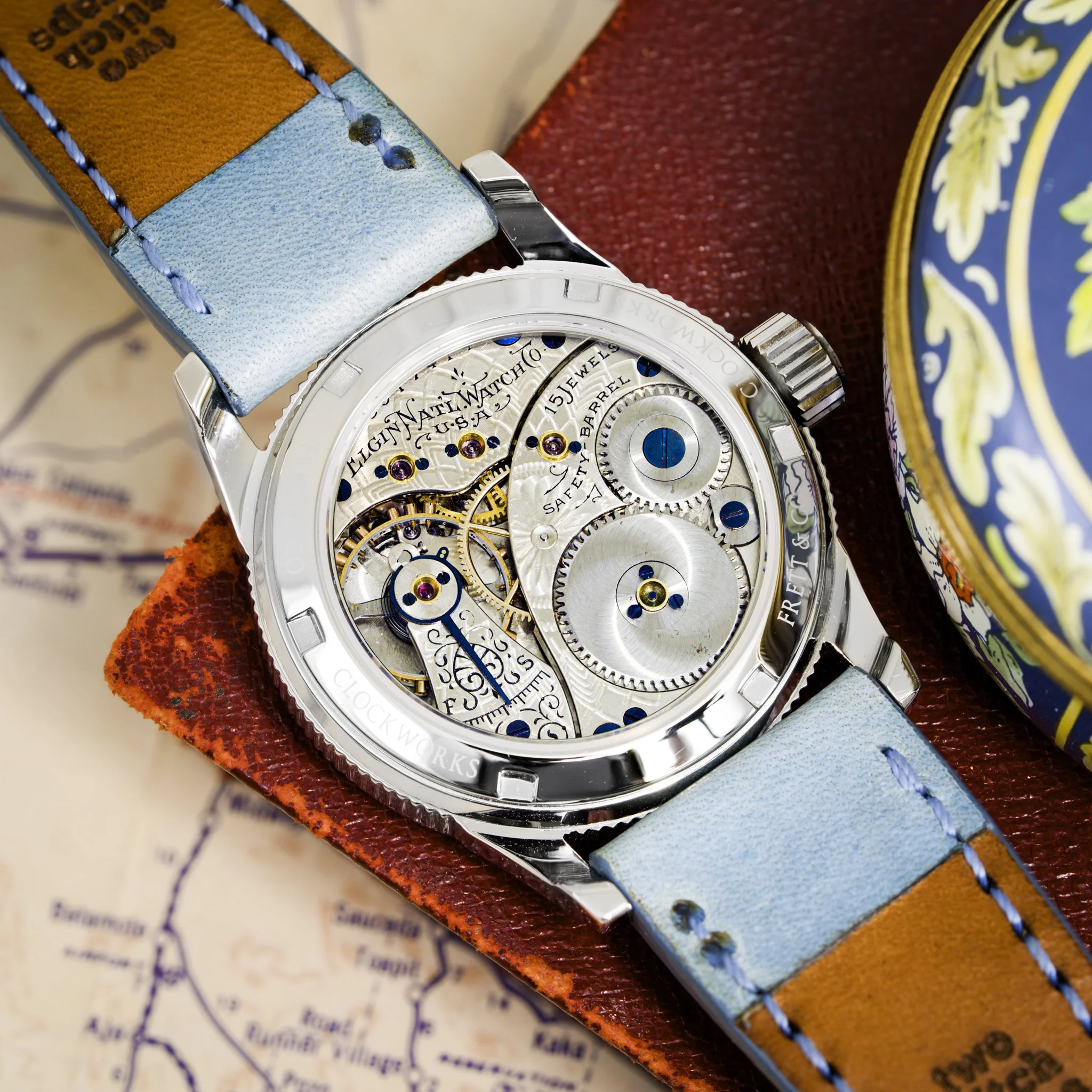 Elgin pocket watch conversion