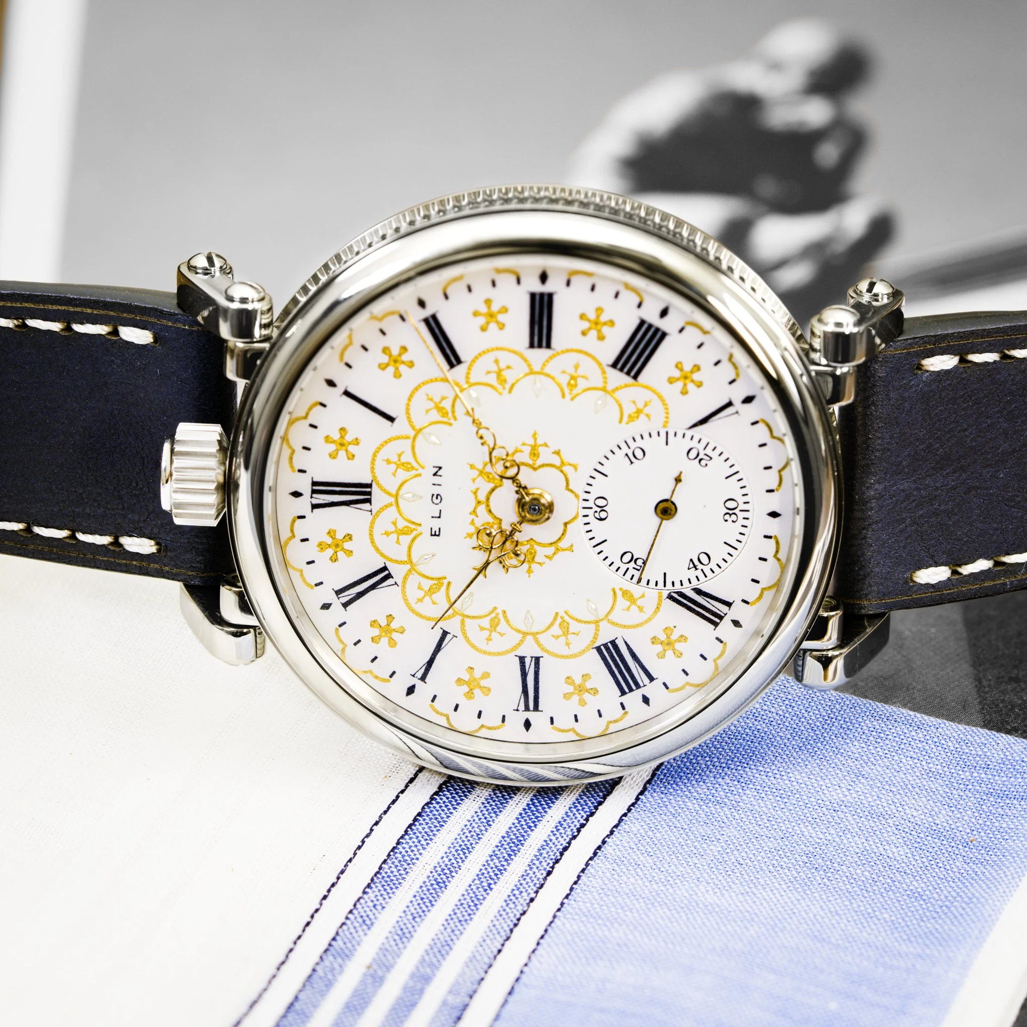 Elgin pocket watch conversion