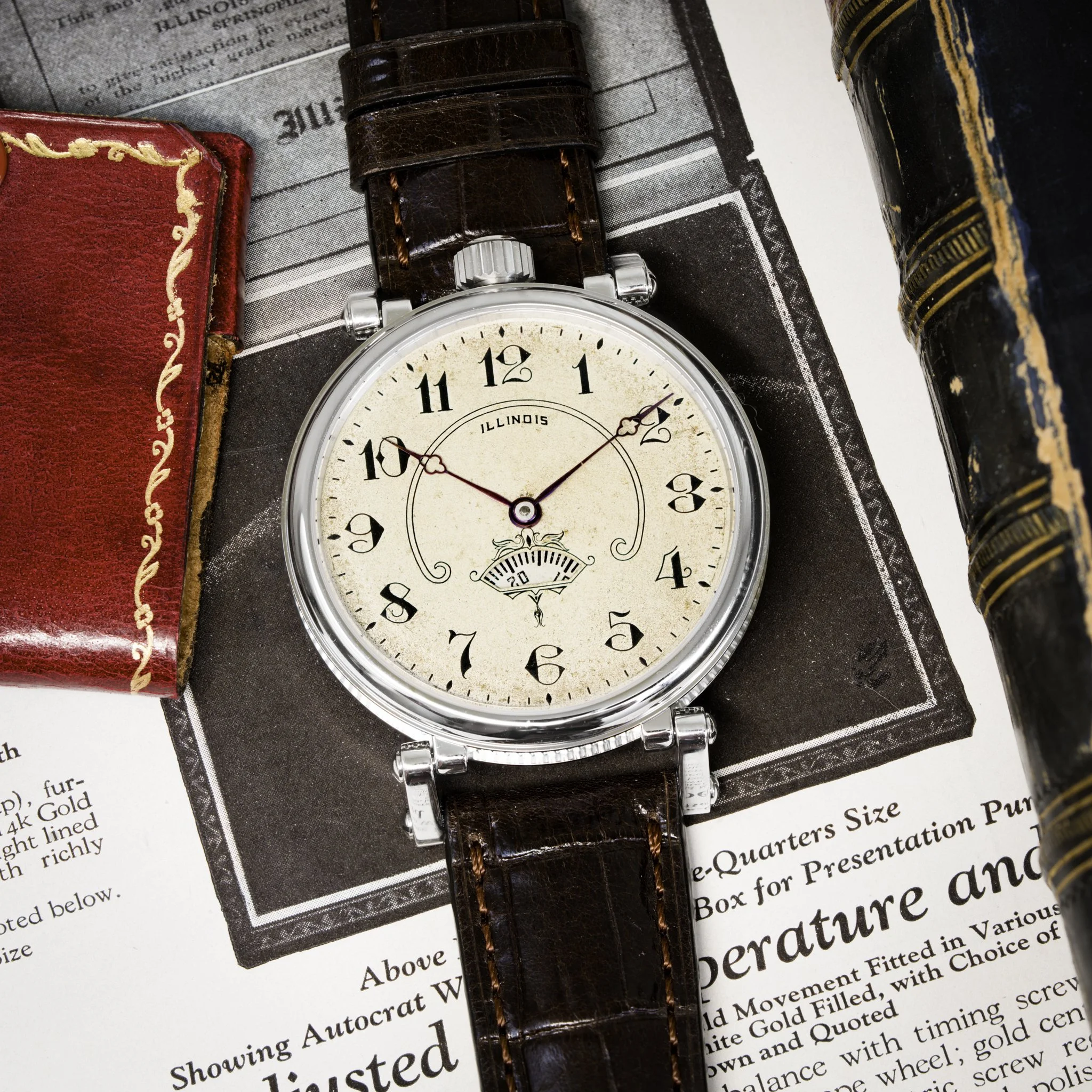 Illinois pocket watch conversion