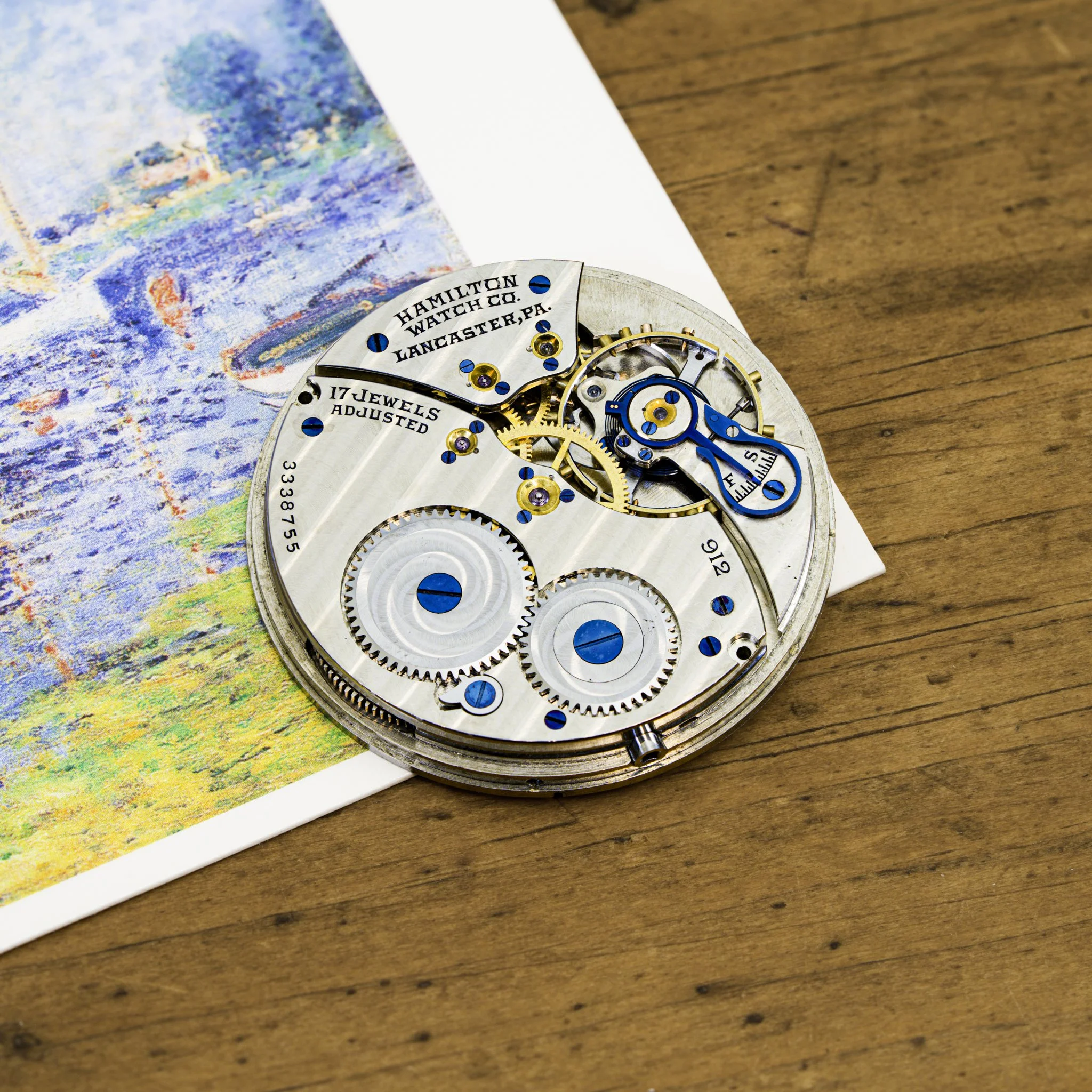 Hamilton pocket watch conversion