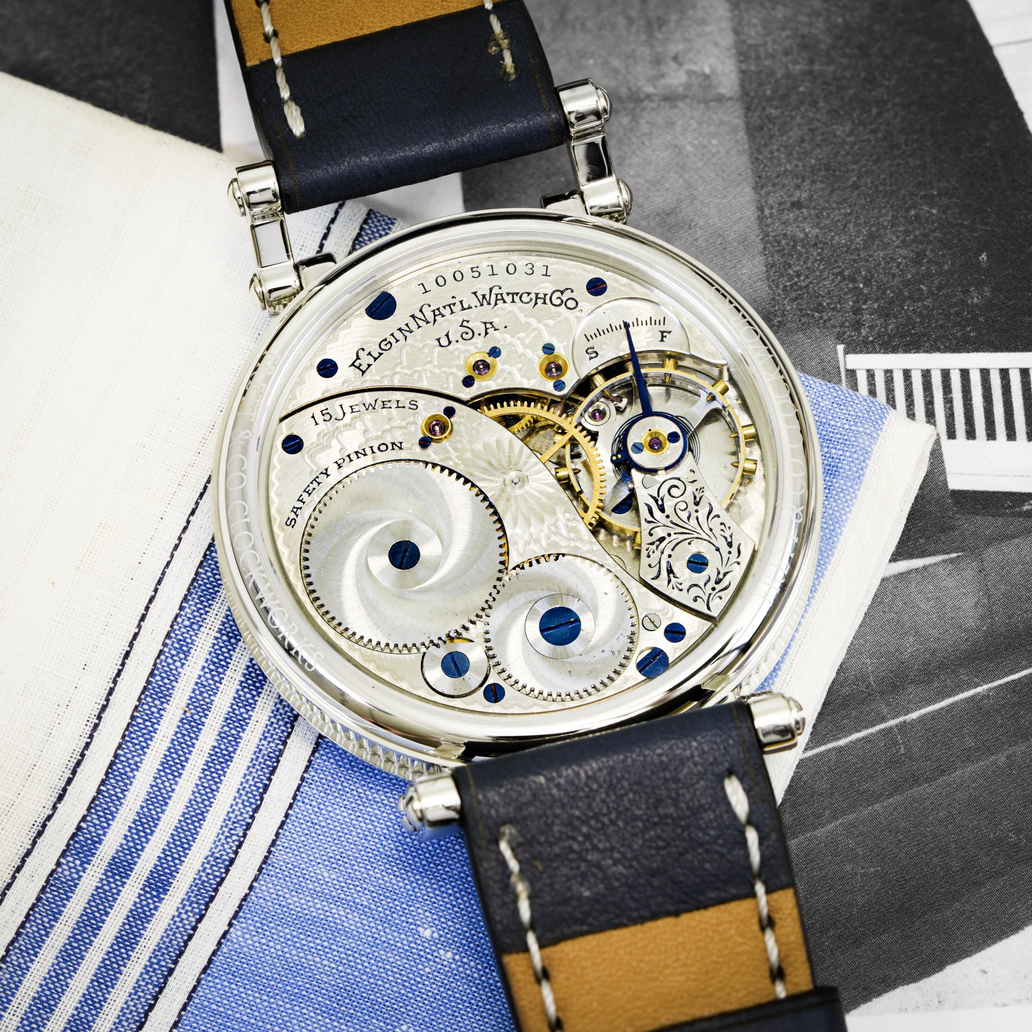 Elgin pocket watch conversion