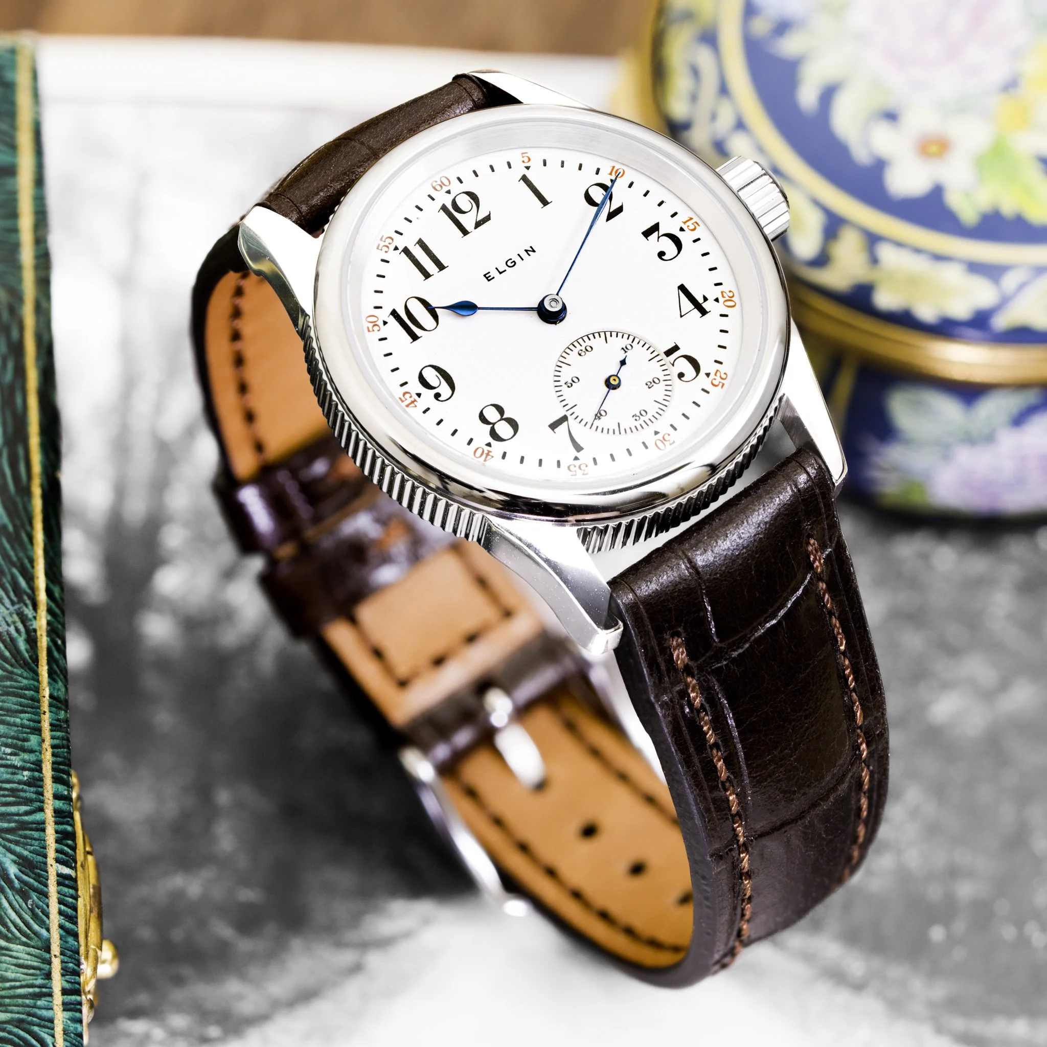 Elgin pocket watch conversion