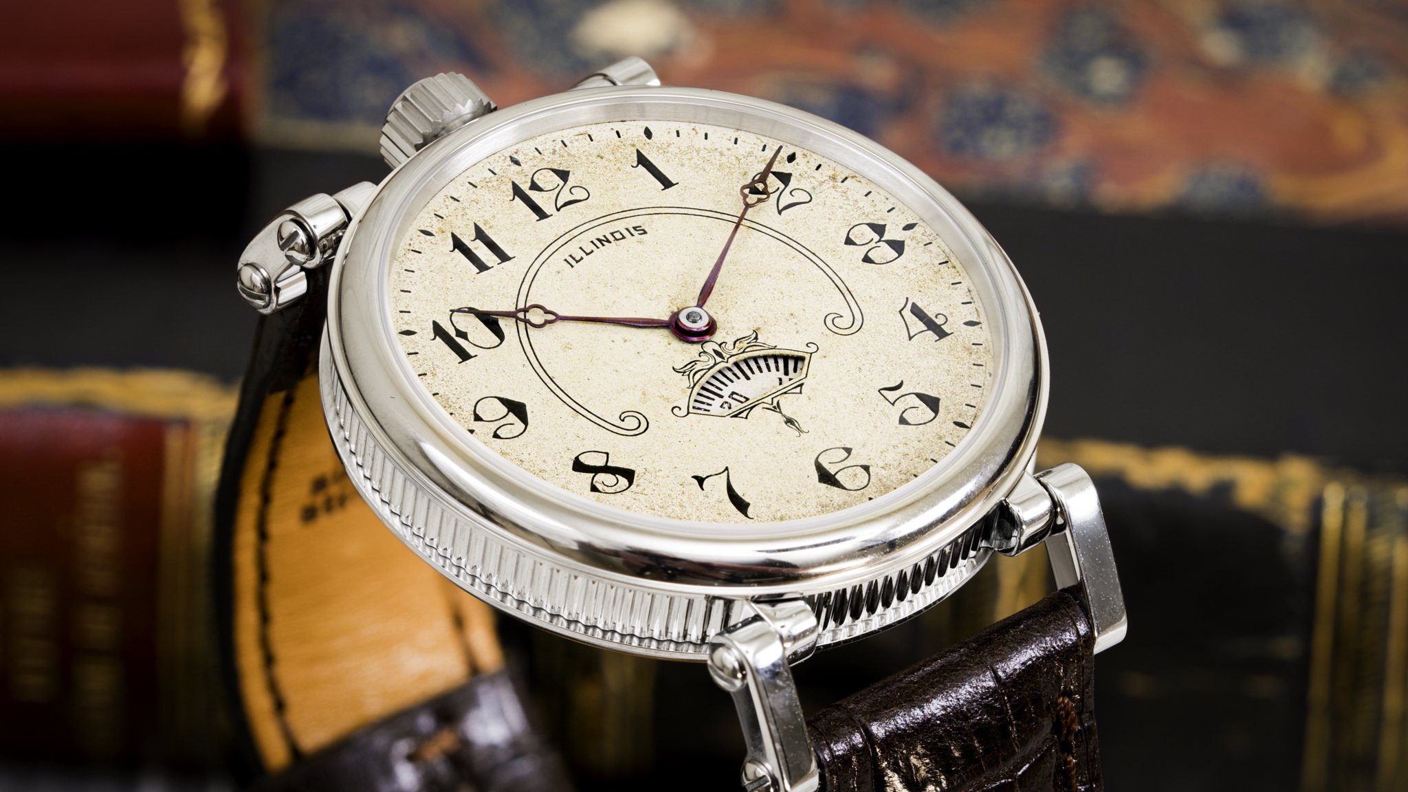Illinois pocket watch conversion