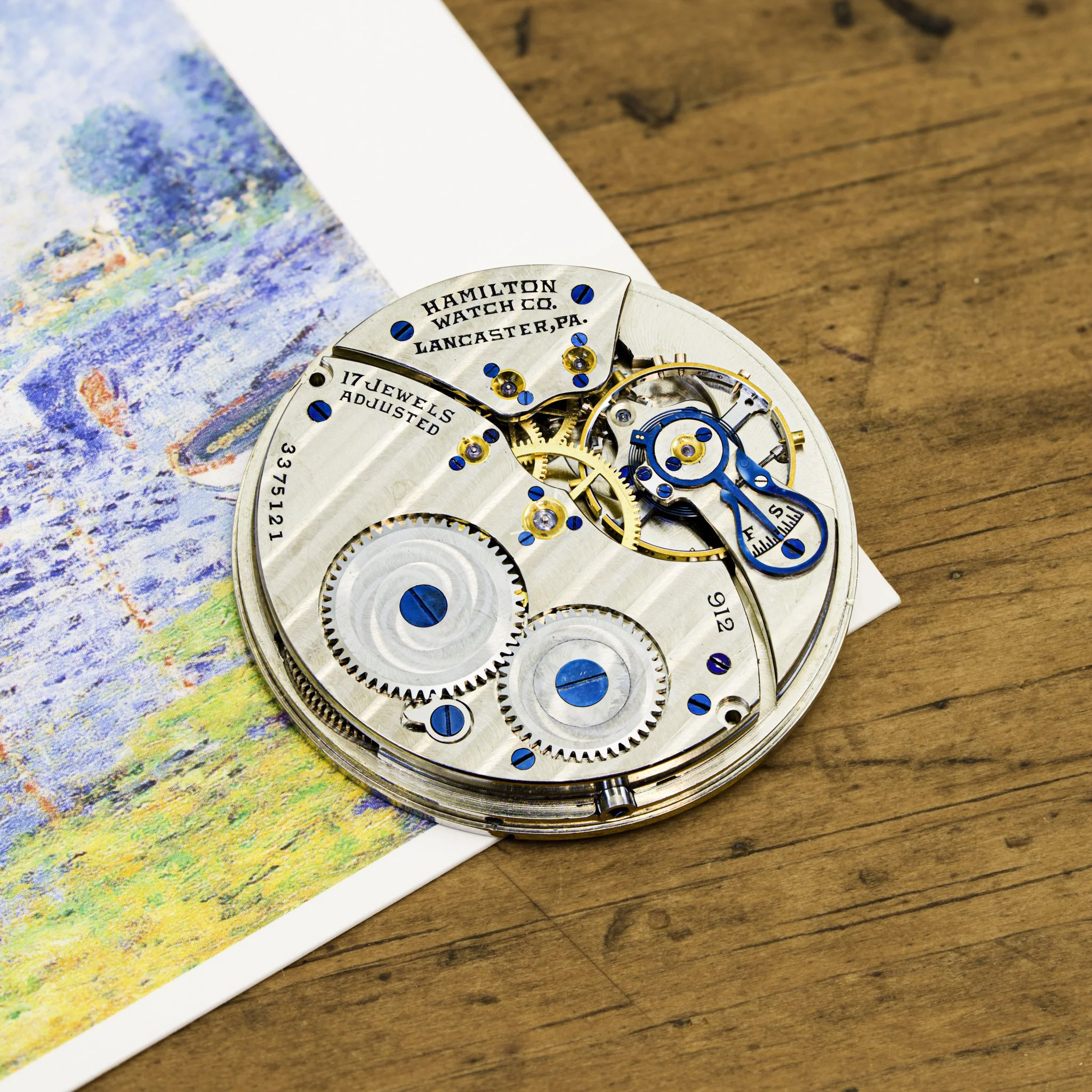 Hamilton pocket watch conversion
