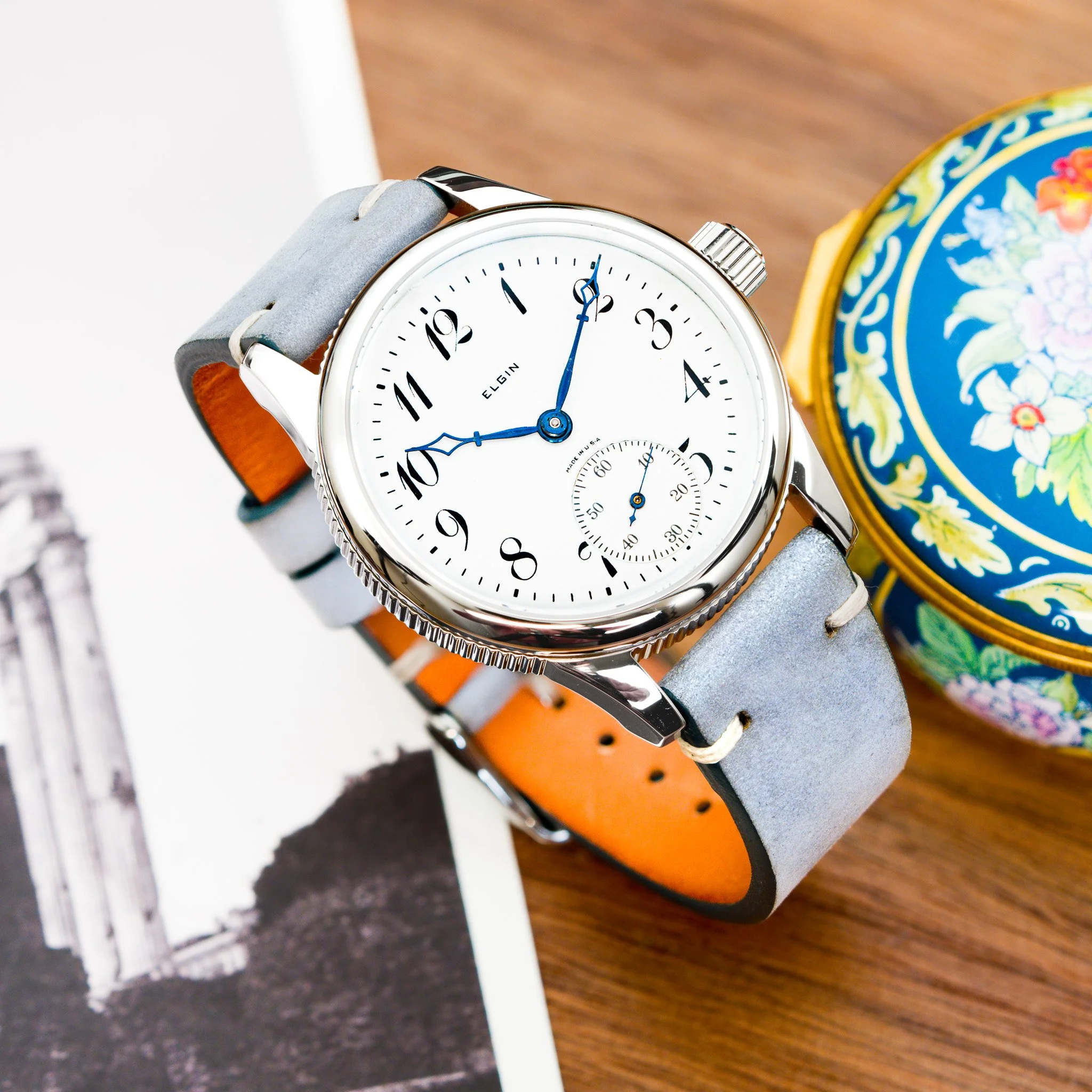 Elgin pocket watch conversion