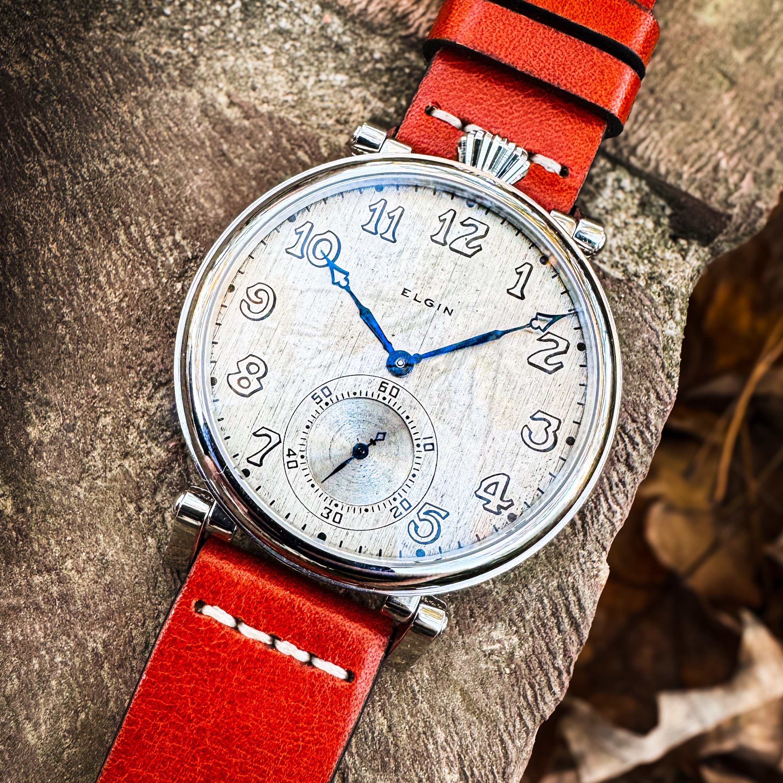 Elgin pocket watch conversion