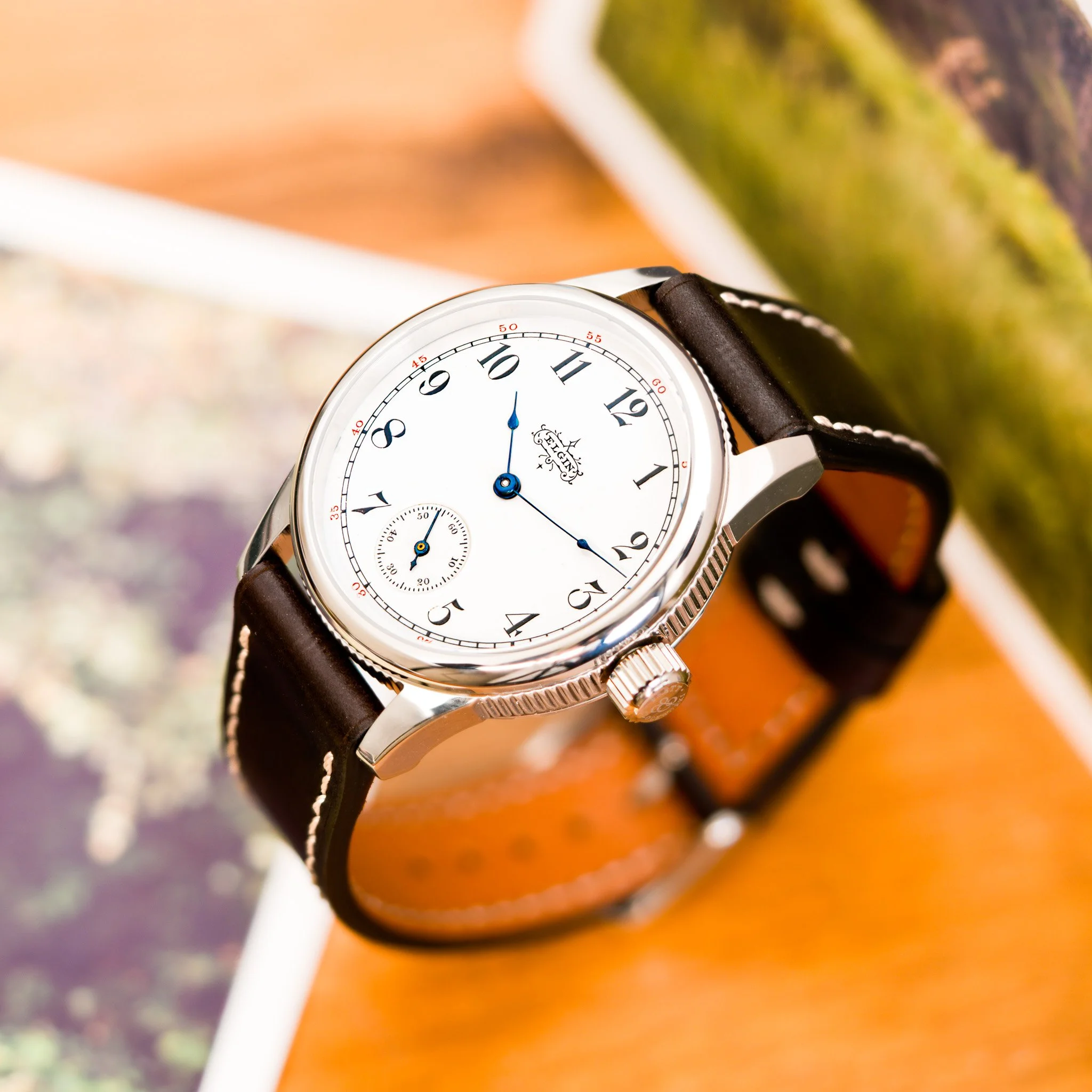 Elgin pocket watch conversion