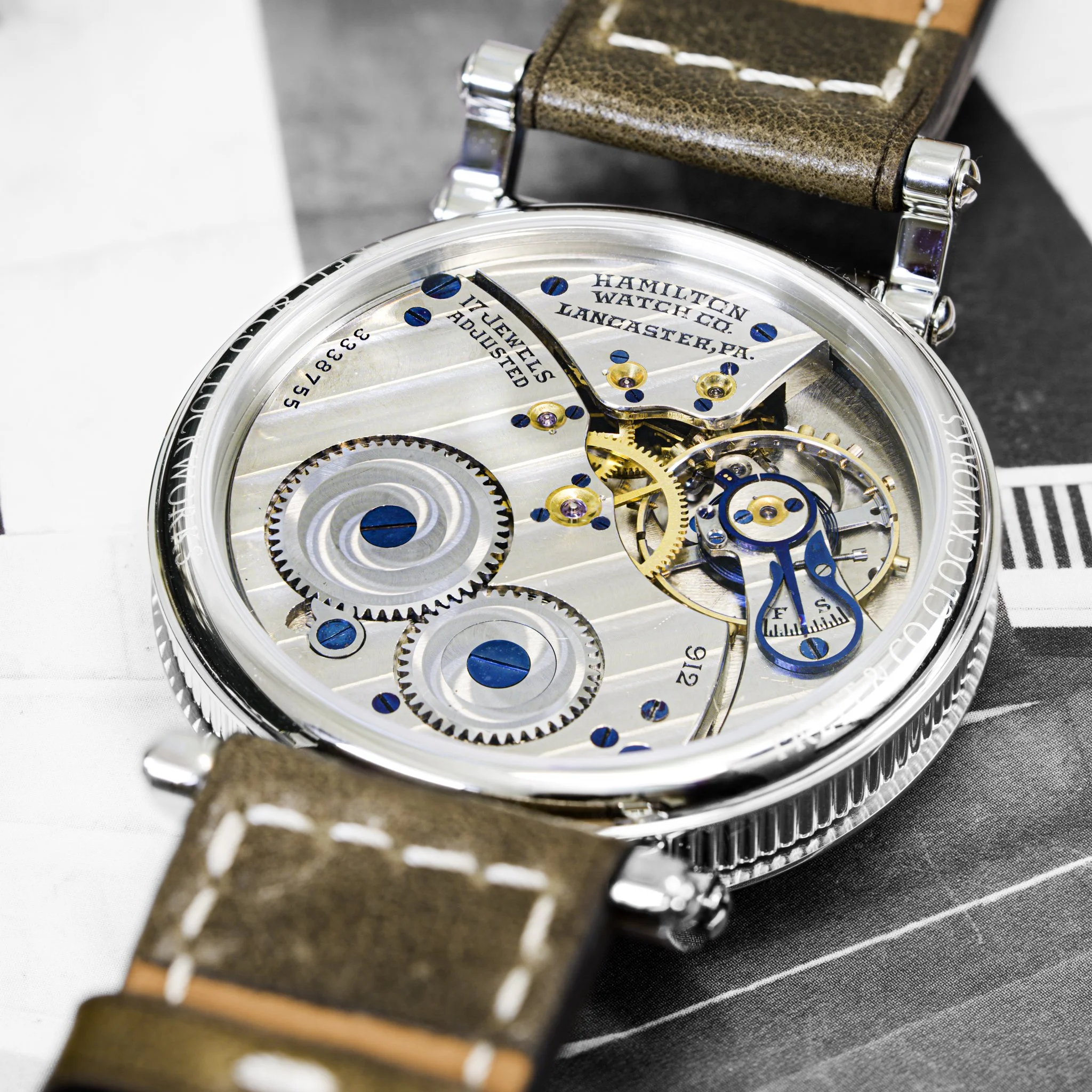 Hamilton pocket watch conversion