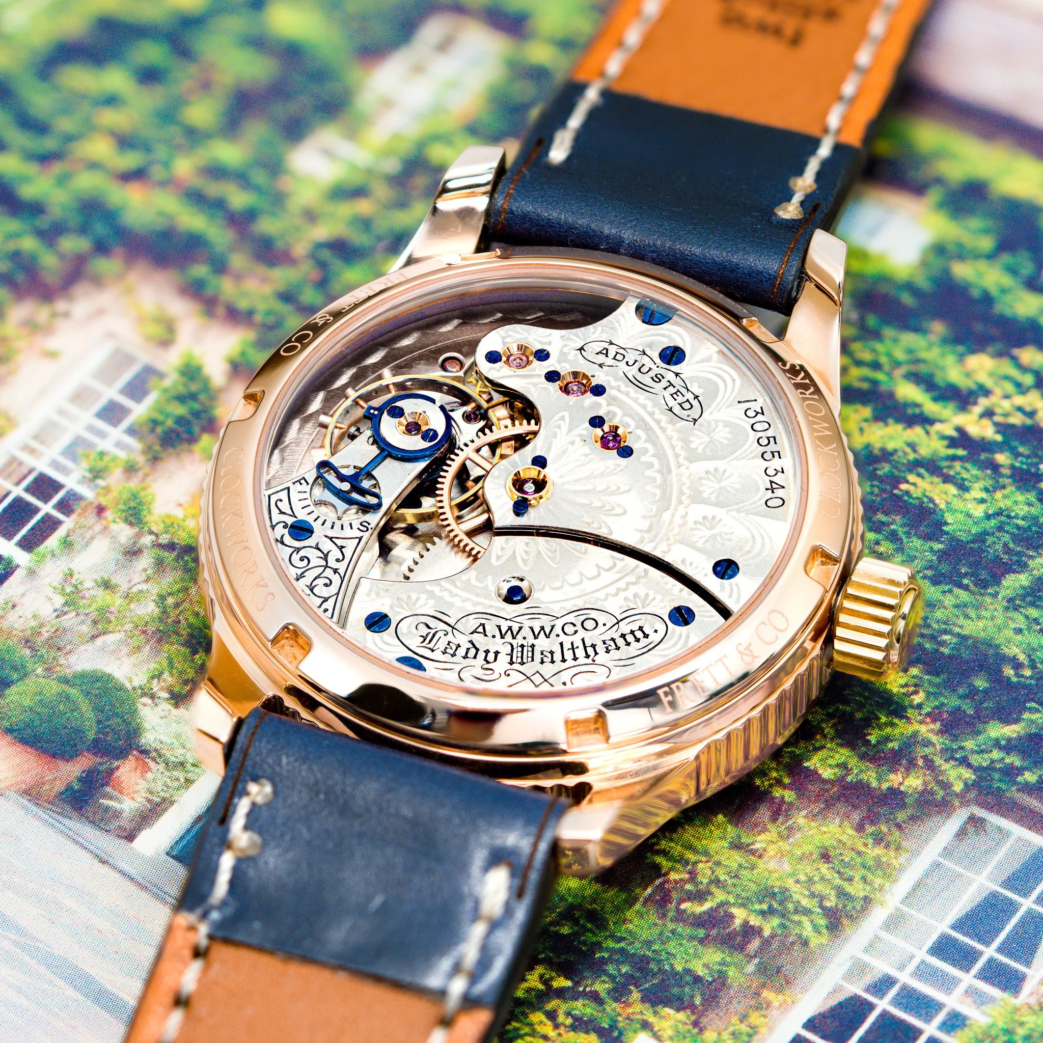 Waltham pocket watch conversion