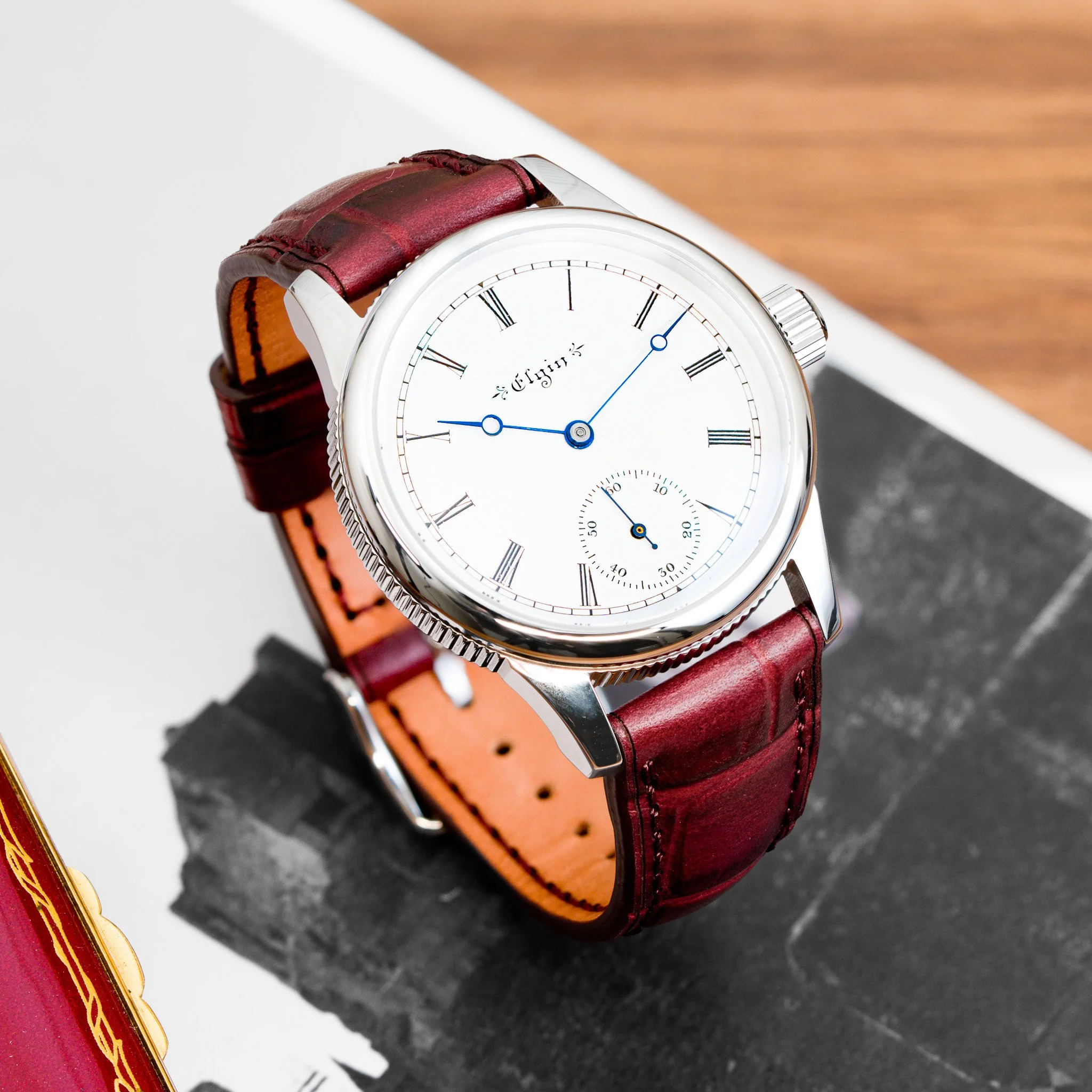 Elgin pocket watch conversion