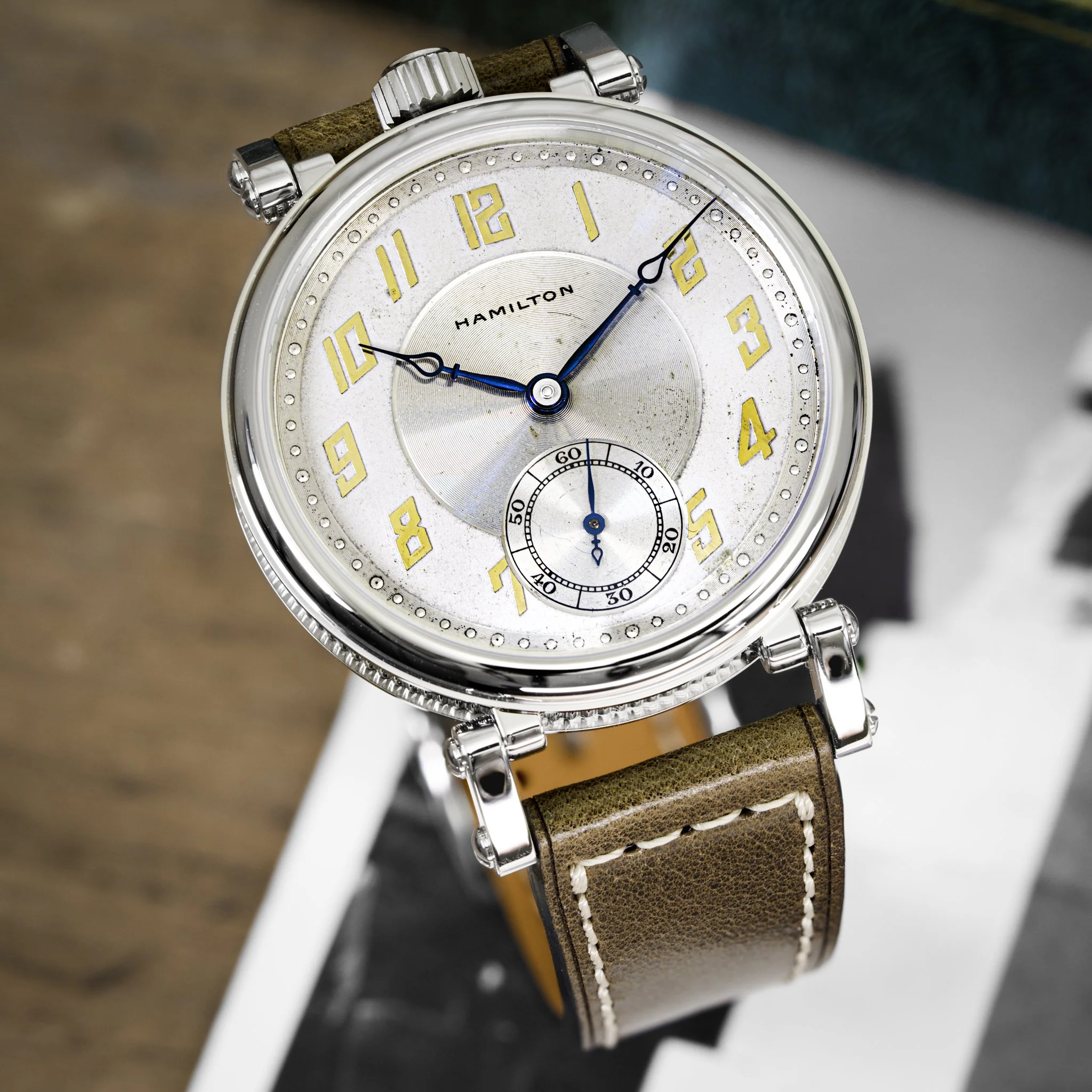 Hamilton pocket watch conversion