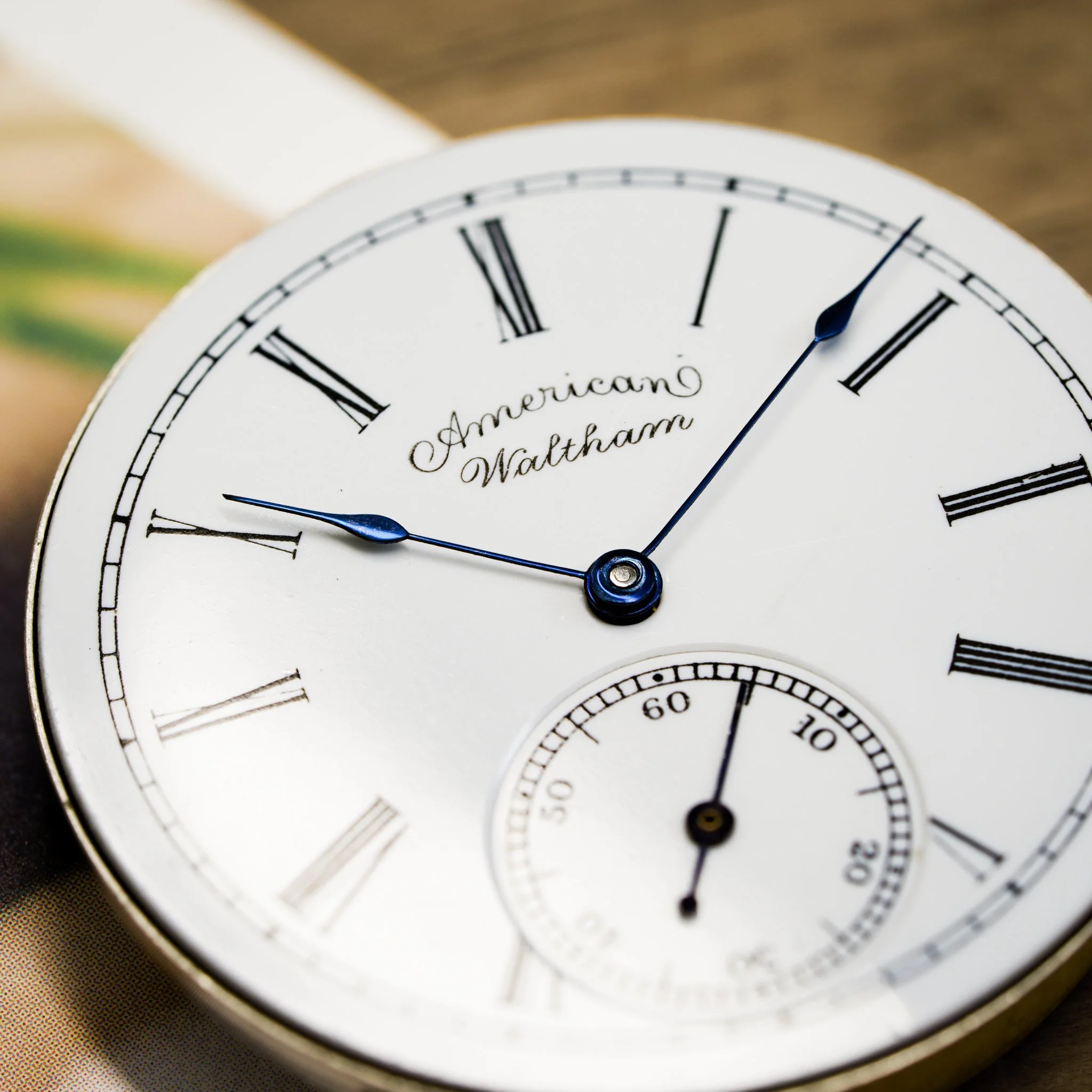 Waltham pocket watch conversion