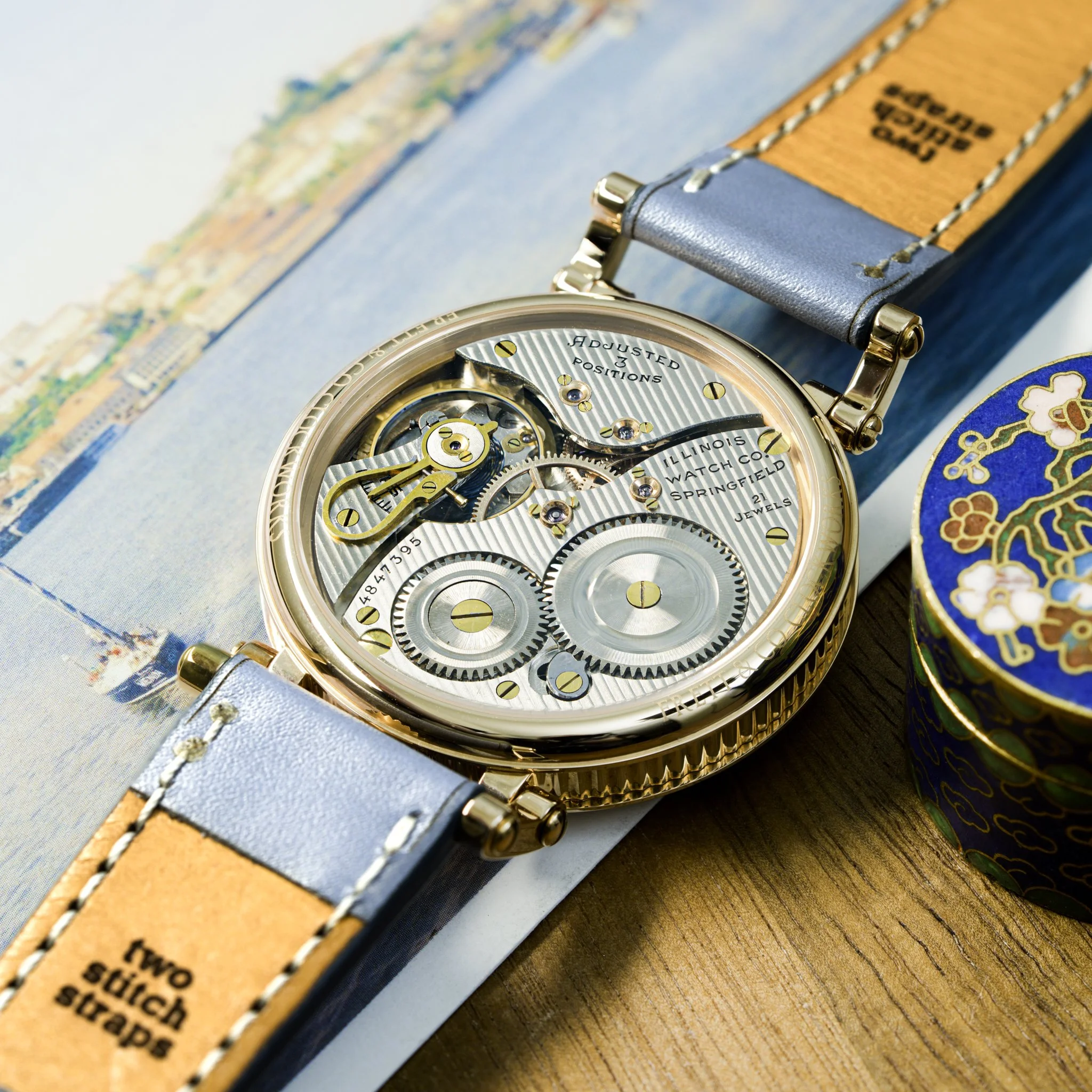 Illinois pocket watch conversion